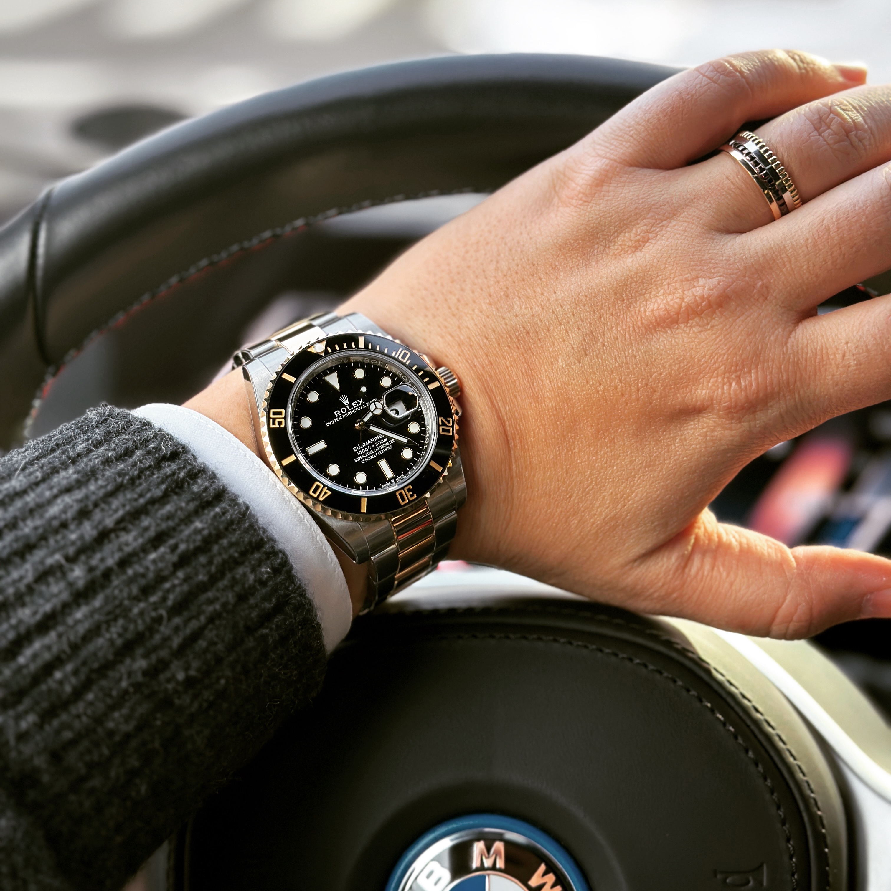 Rolex Submariner Date 41mm 126613LN Black Oyster 착용 스타일