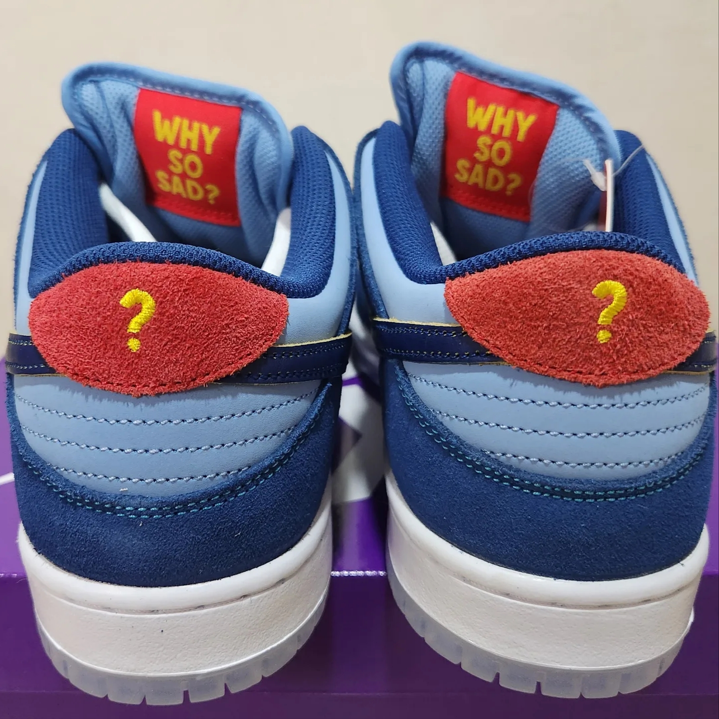 Nike x Why So Sad? SB Dunk Low Pro Coastal Blue 착용 스타일 - 3