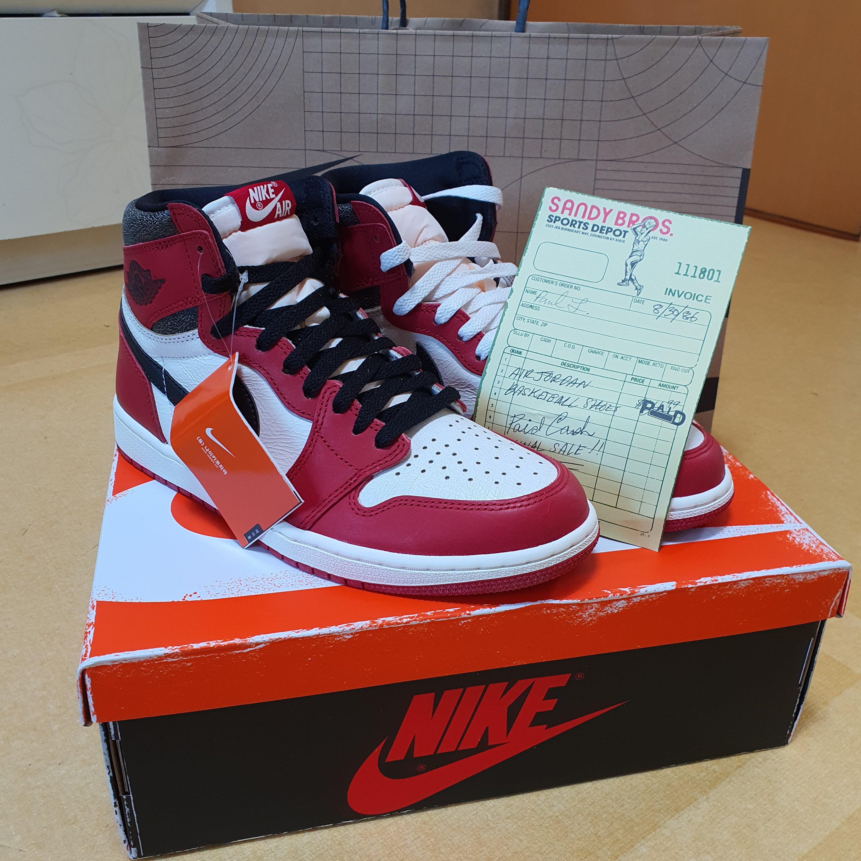 Jordan 1 Retro High OG Chicago 2022 착용 스타일