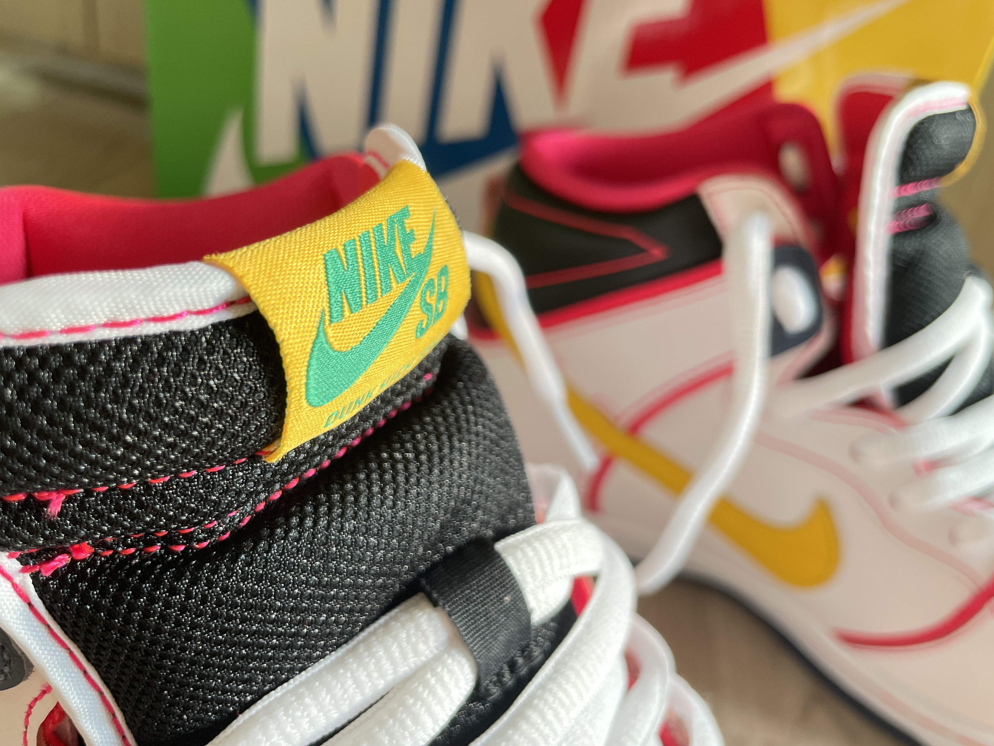 Nike x Gundam SB Dunk High Pro QS Unicorn RX-0 착용 스타일 - 4
