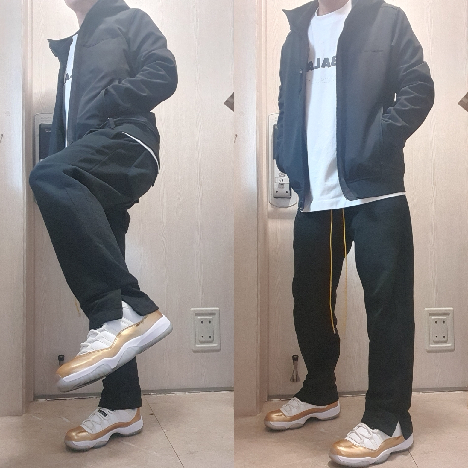 Jordan 11 Retro Low Closing Ceremony 착용 스타일