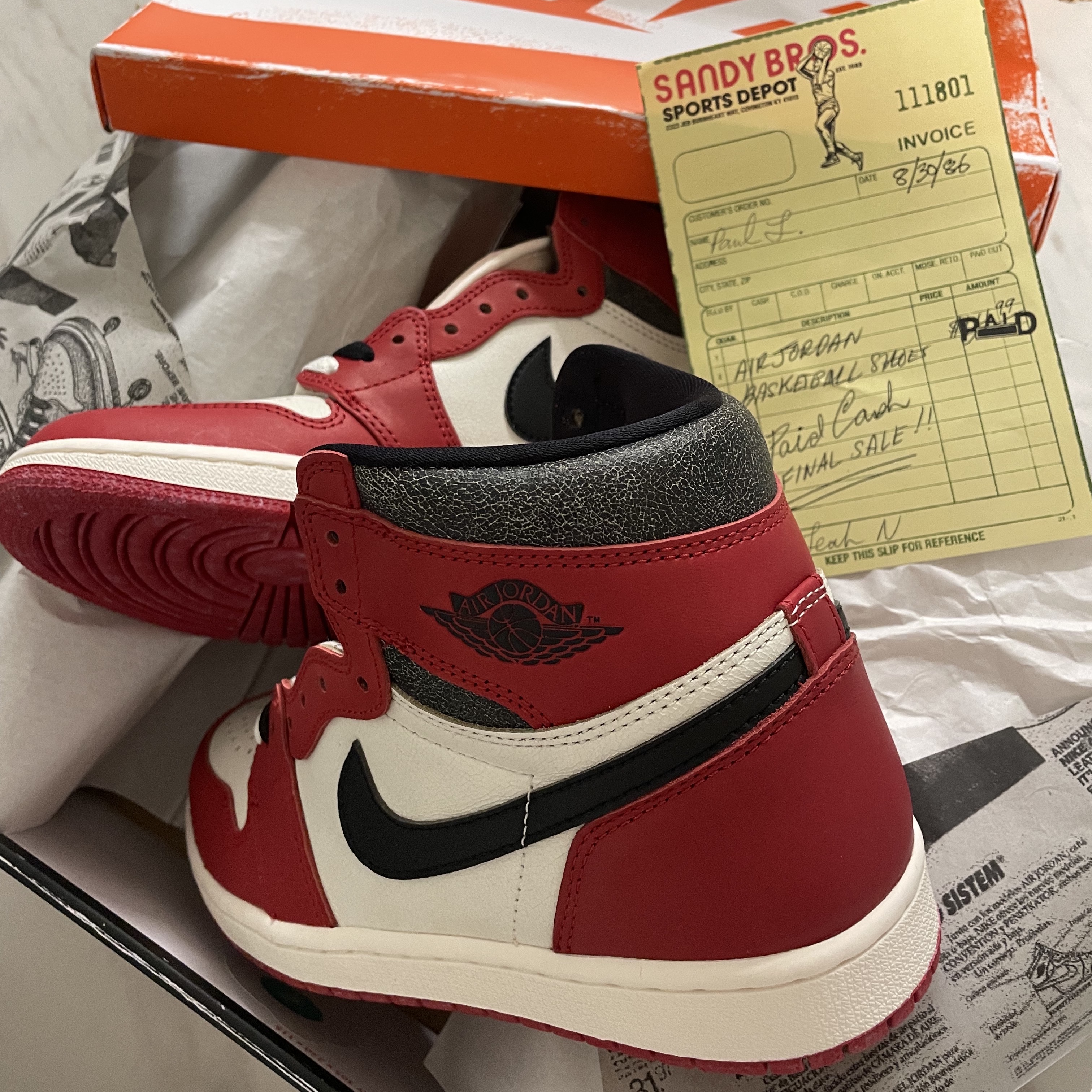 Jordan 1 Retro High OG Chicago 2022 착용 스타일 - 1