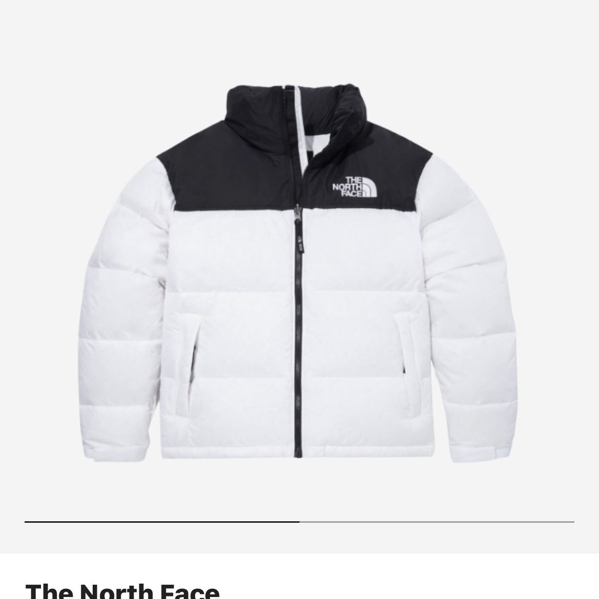 The North Face 1996 Eco Nuptse Jacket White 착용 스타일