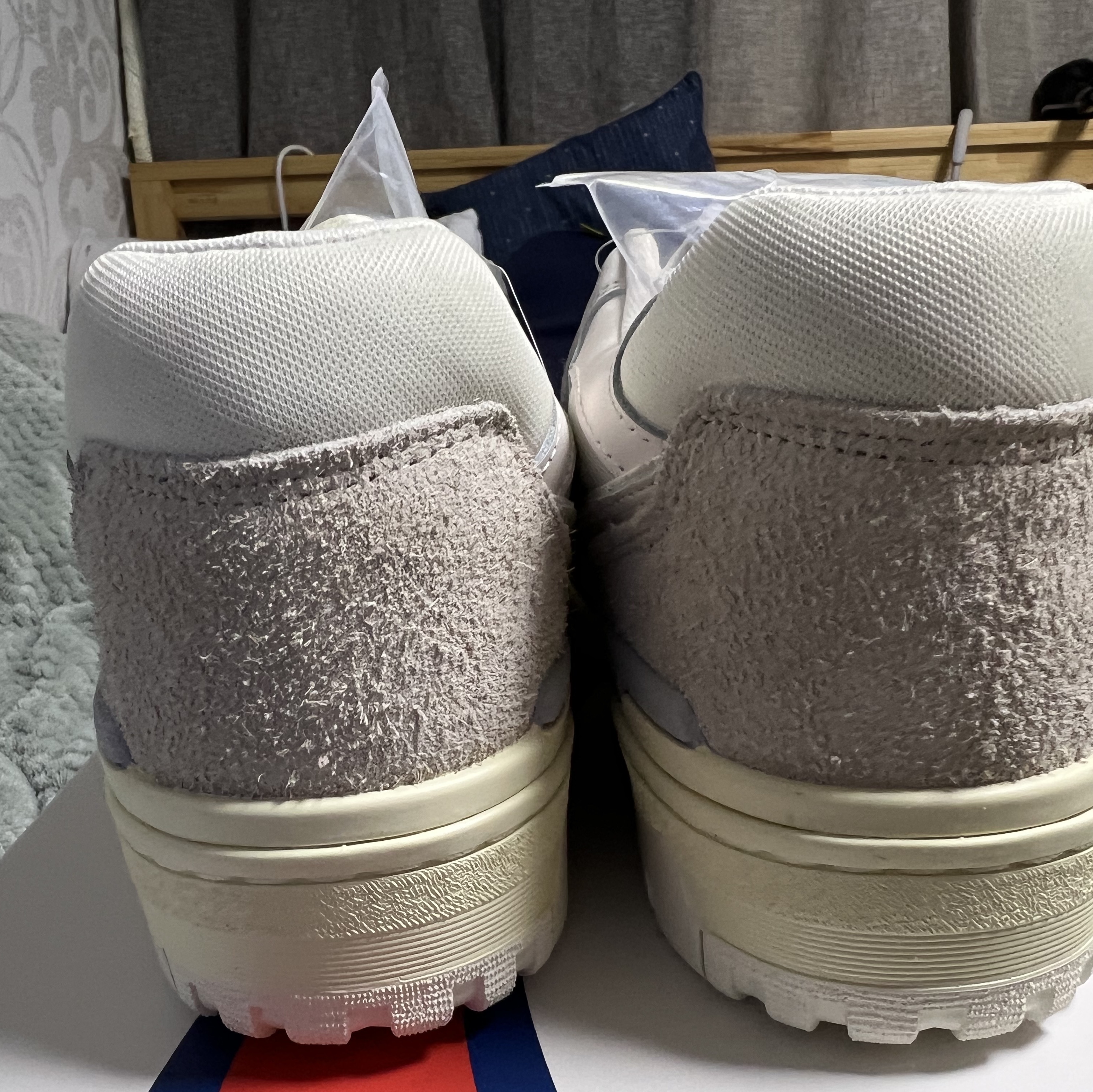 New Balance x Aime Leon Dore 550 White Leather 착용 스타일 - 3