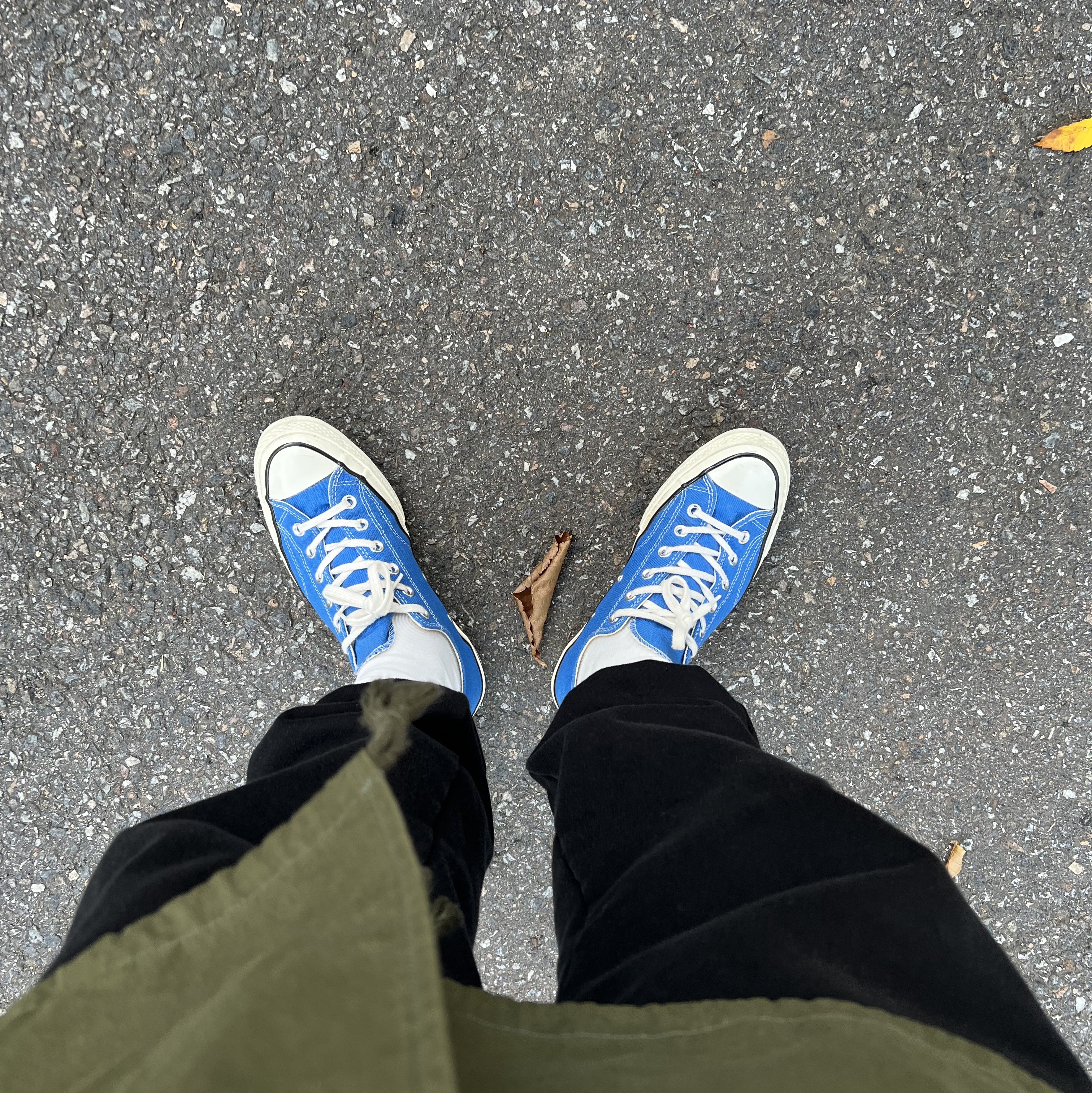 Converse Chuck 70 Ox Vintage Canvas Imperial Blue 착용 스타일