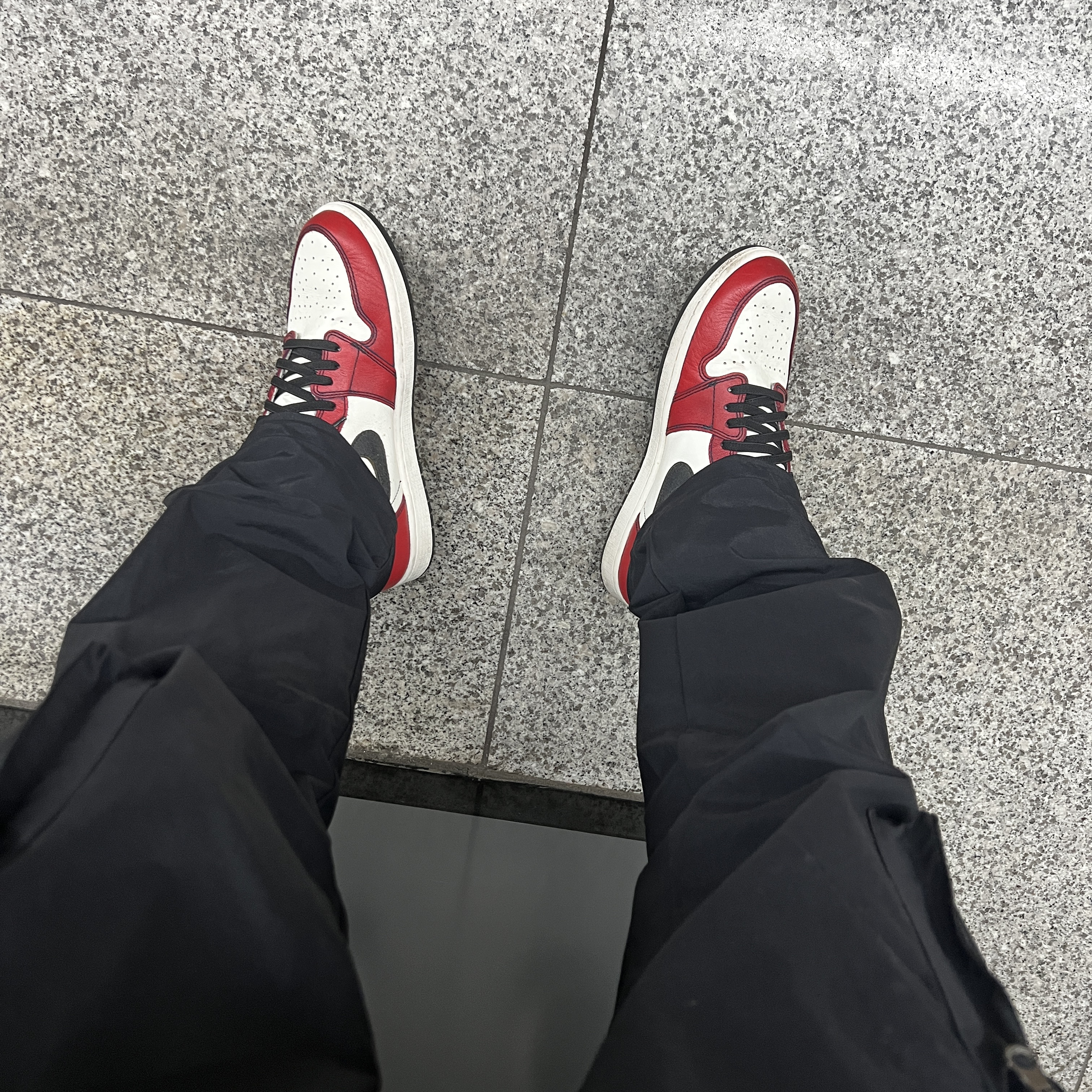 Jordan 1 Retro High OG Defiant SB LA to Chicago 착용 스타일 - 1