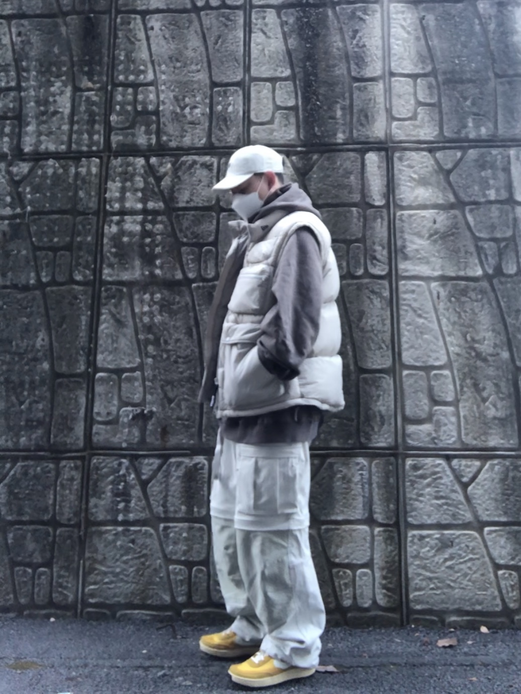 Nike Heritage 86 Futura Washed Cap Light Bone, Nike ACG Smith Summit Cargo Pants Light Bone - Asia 착용 스타일