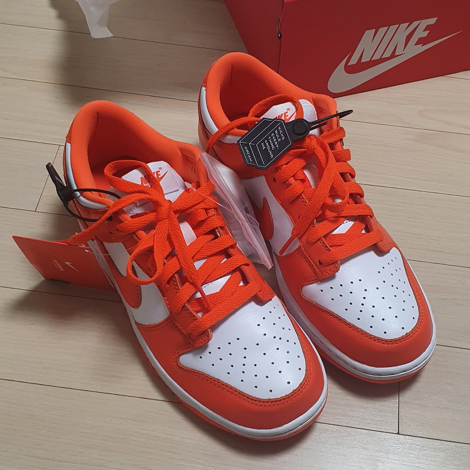 Nike Dunk Low SP Syracuse 2022 착용 스타일