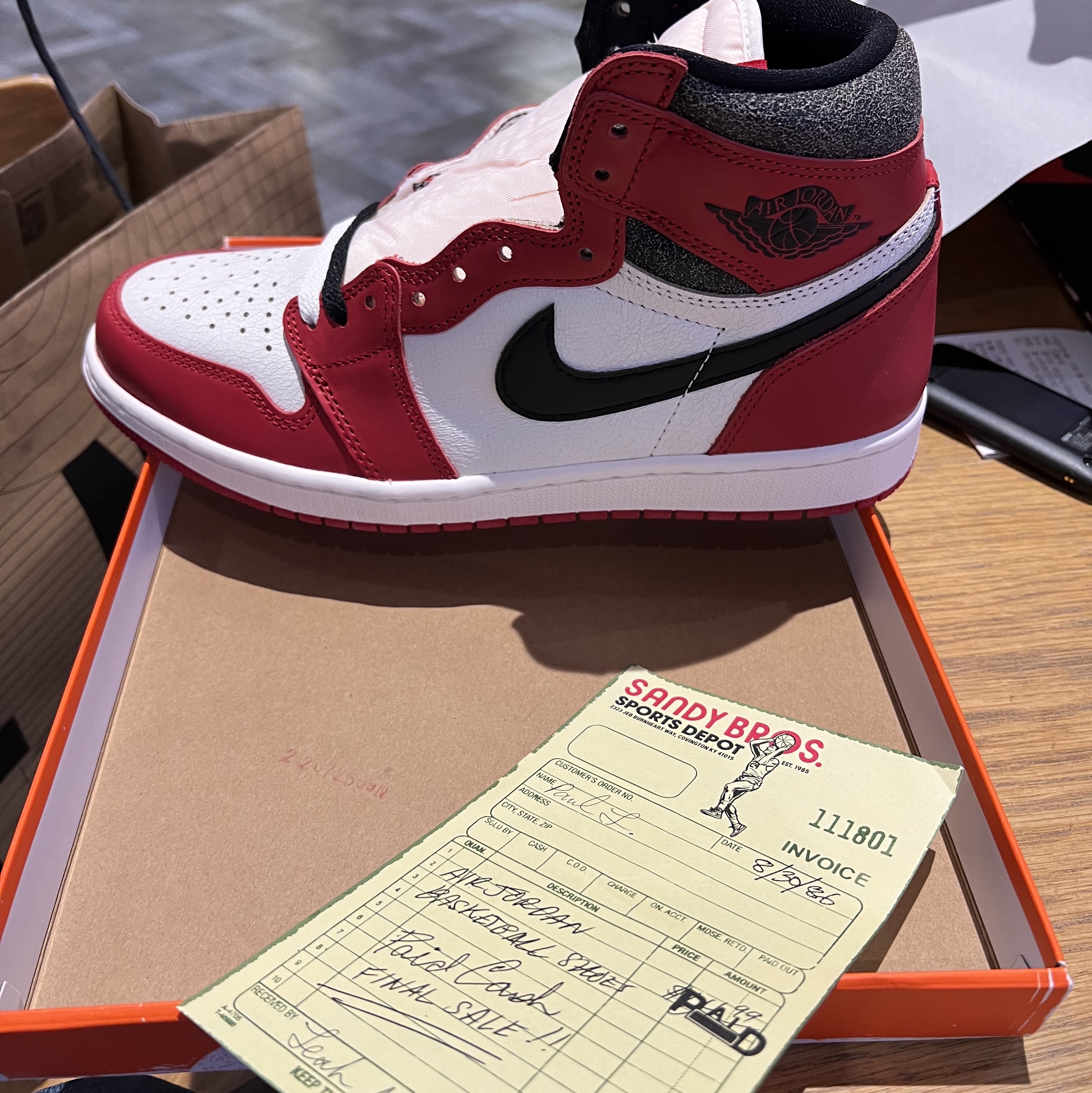 Jordan 1 Retro High OG Chicago 2022 착용 스타일 - 2
