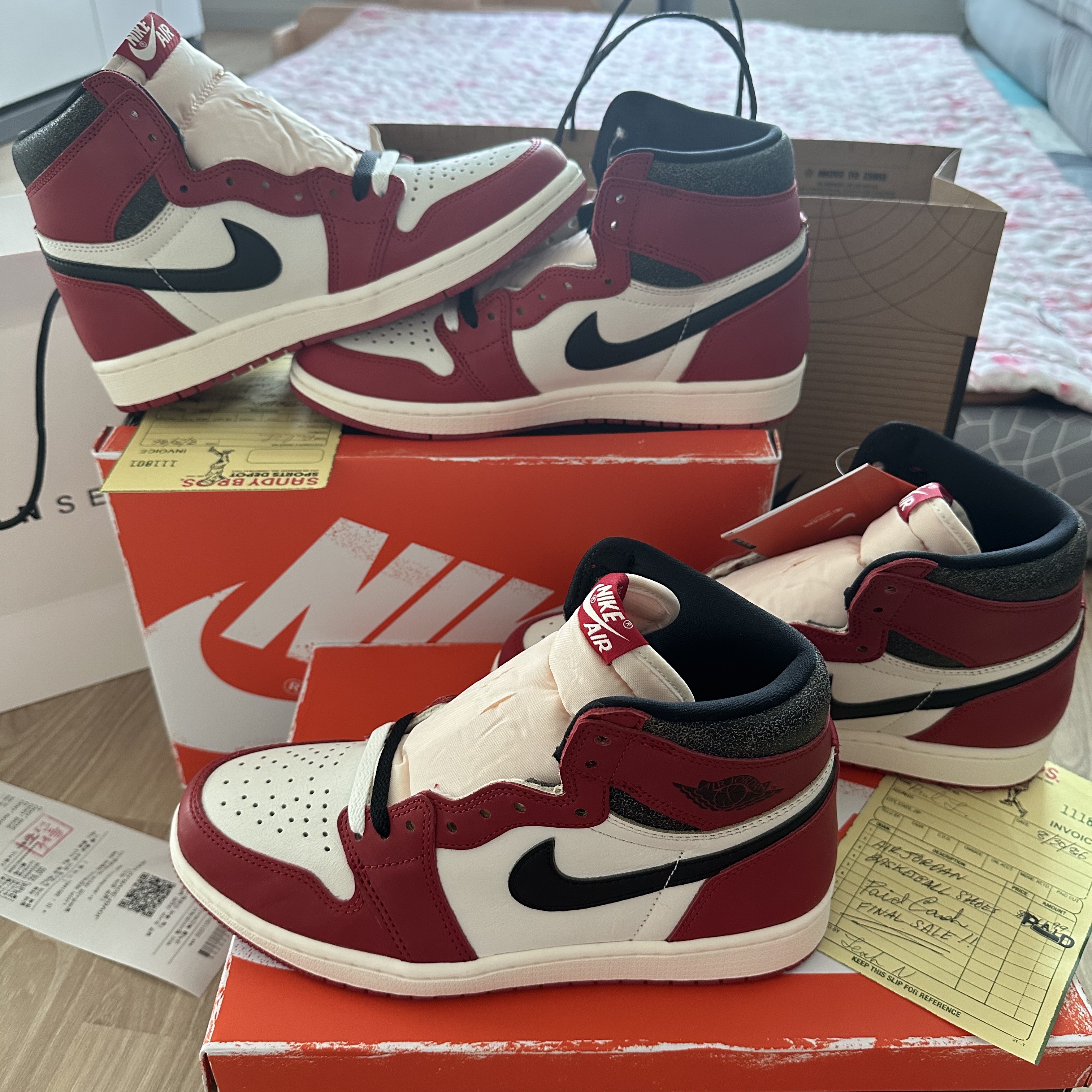 Jordan 1 Retro High OG Chicago 2022 착용 스타일