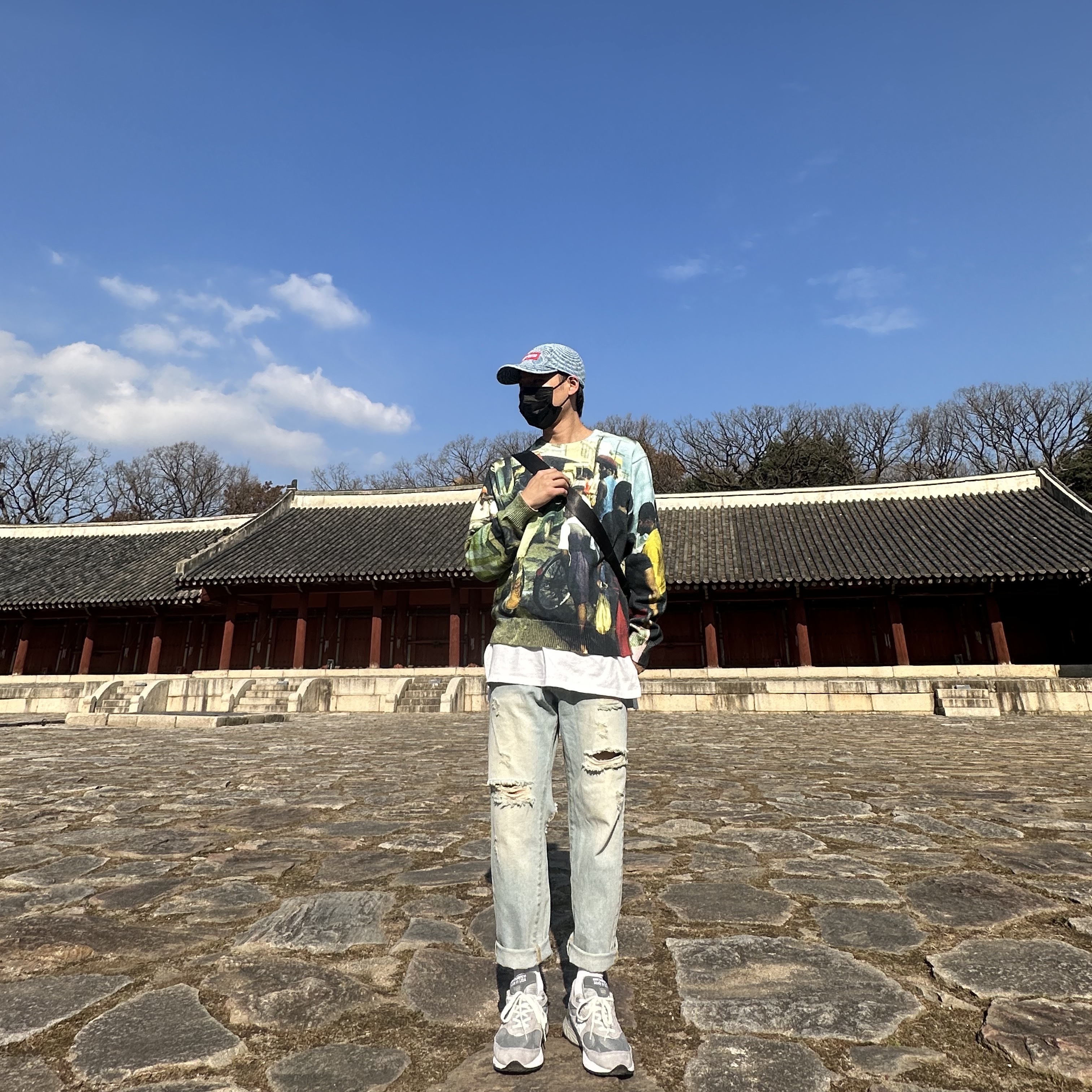 Stussy Peter Tosh Print Sweater Multi, New Balance 993 Made in USA Grey - D Standard 착용 스타일 - 2