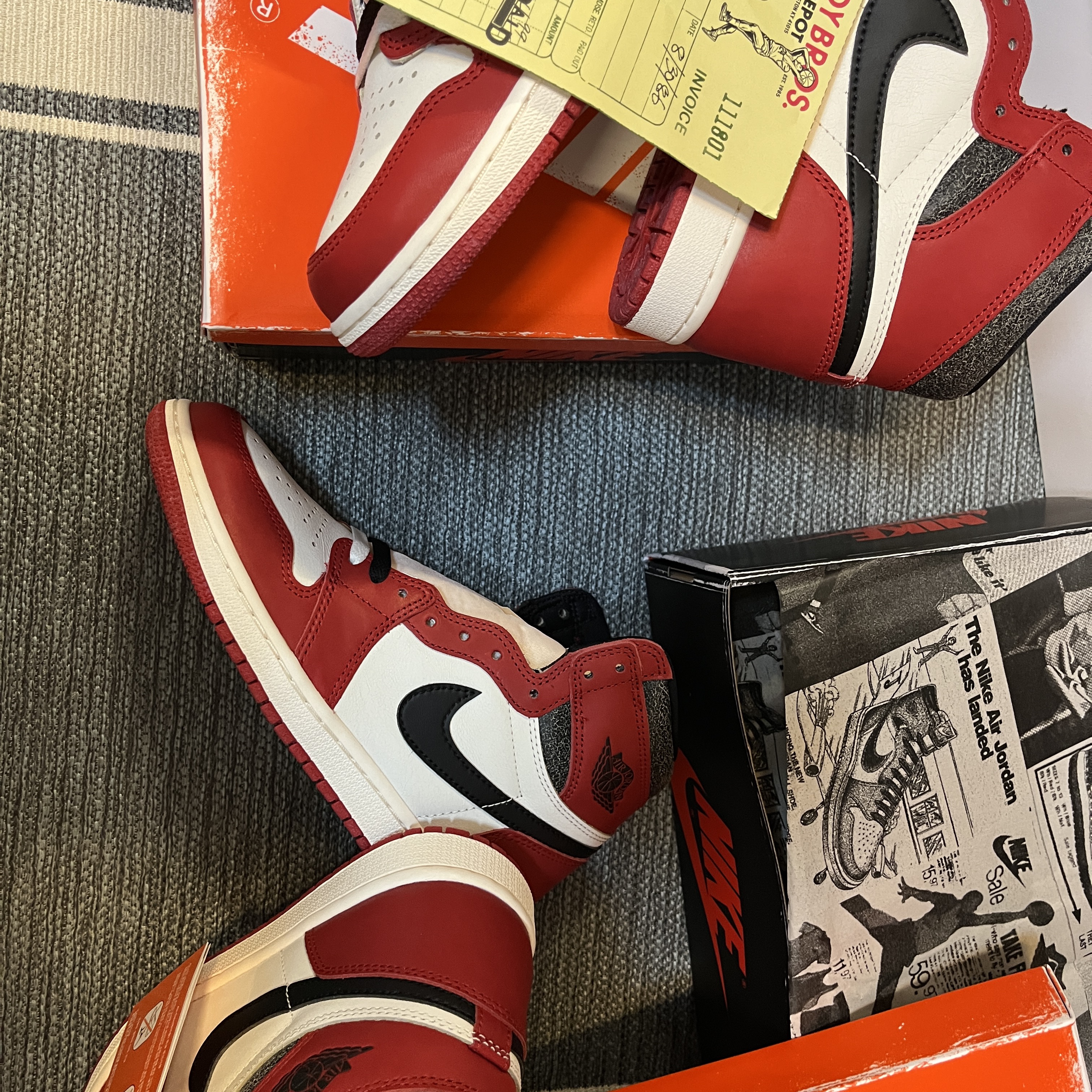 Jordan 1 Retro High OG Chicago 2022 착용 스타일