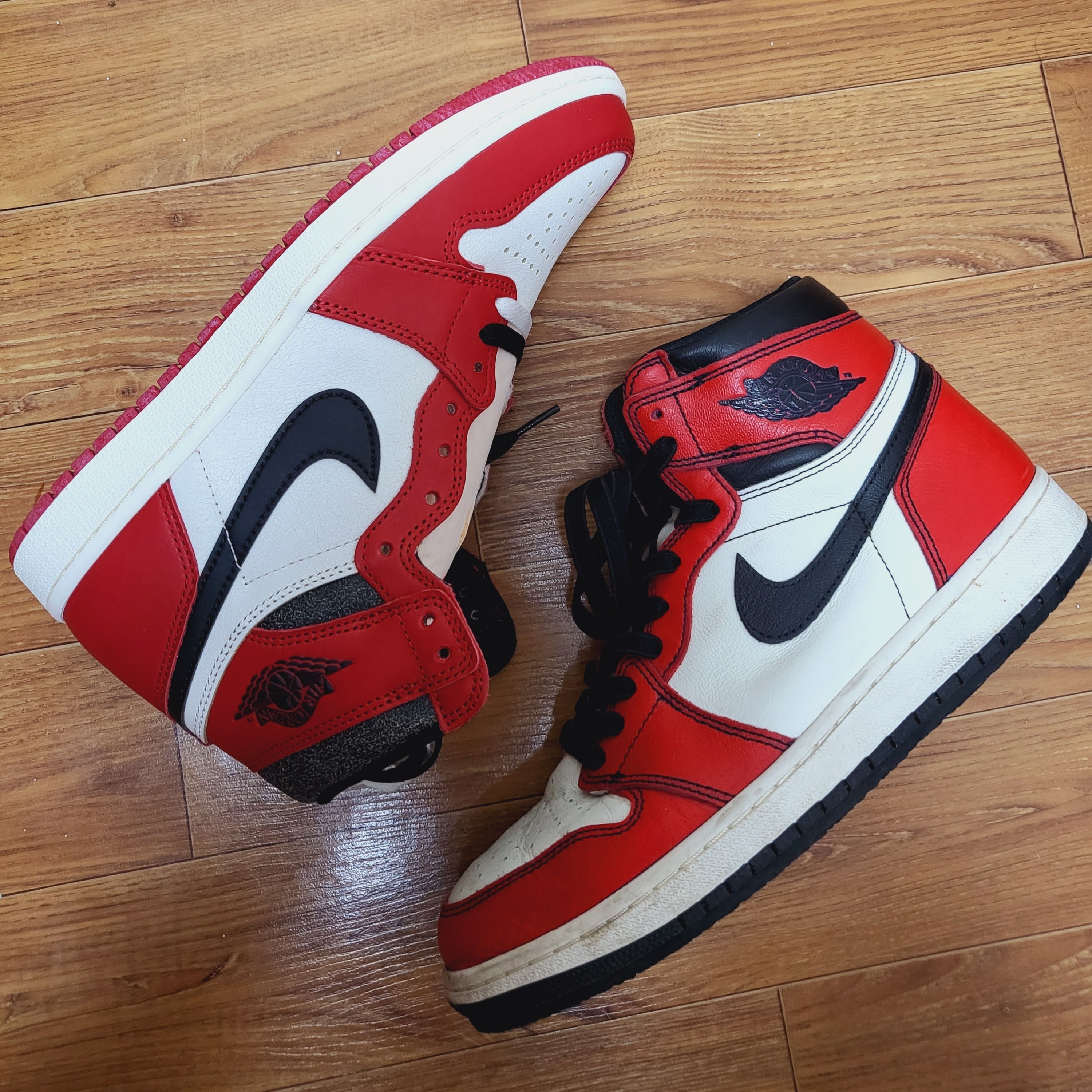 Jordan 1 Retro High OG Defiant SB LA to Chicago, Jordan 1 Retro High OG Chicago 2022 착용 스타일 - 2