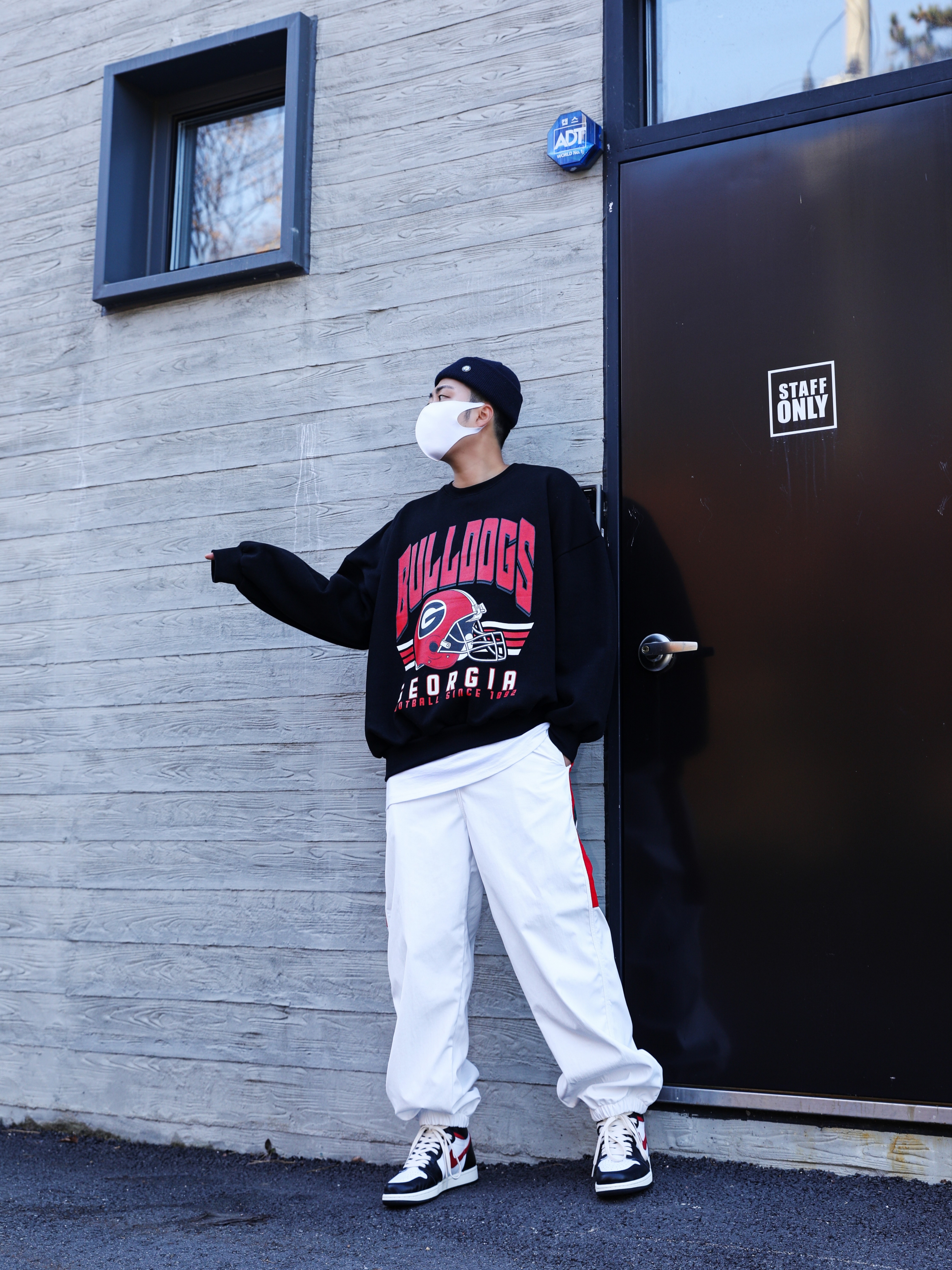 Jordan 1 Retro High OG Gym Red 착용 스타일 - 2
