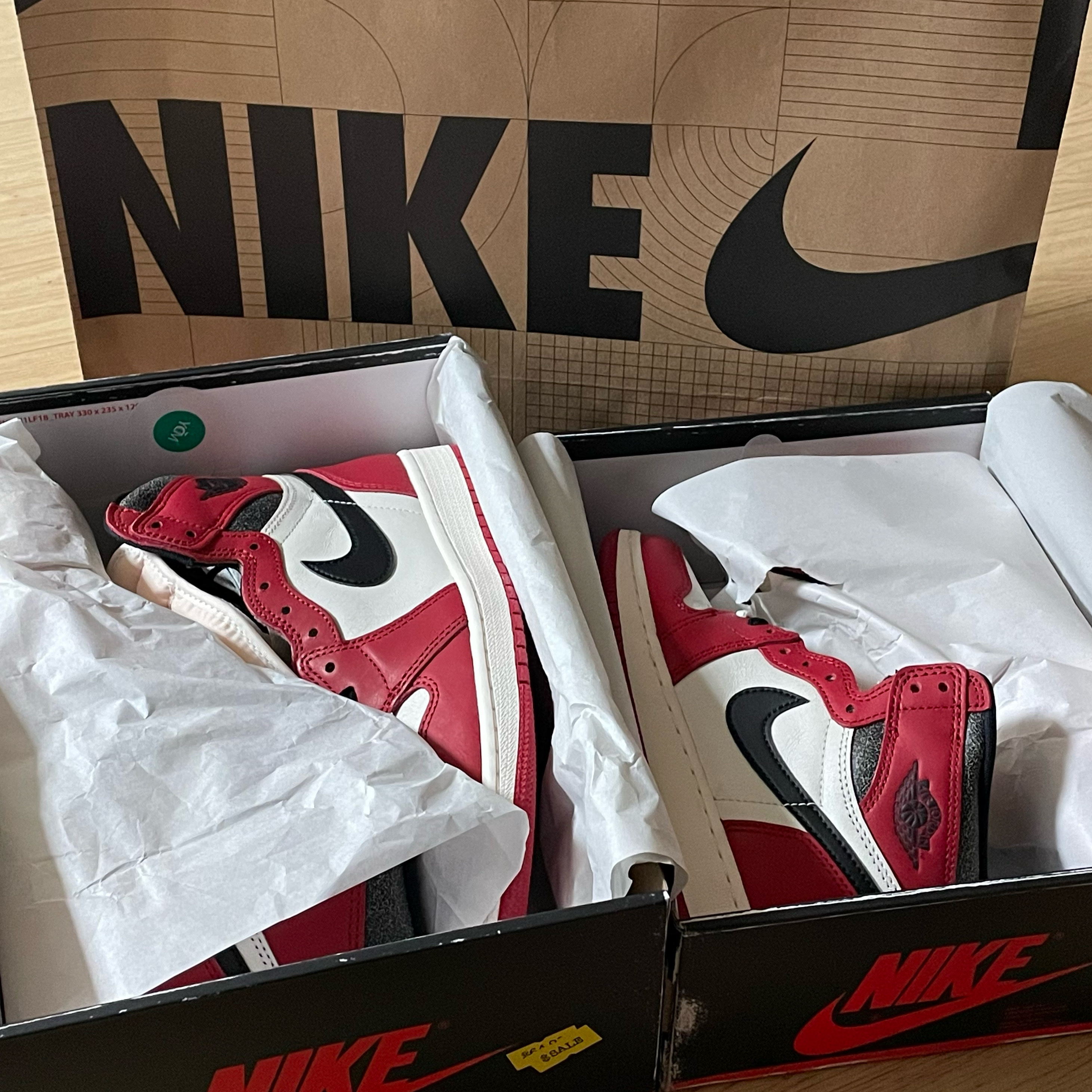 Jordan 1 Retro High OG Chicago 2022, (GS) Jordan 1 Retro High OG Chicago 2022 착용 스타일