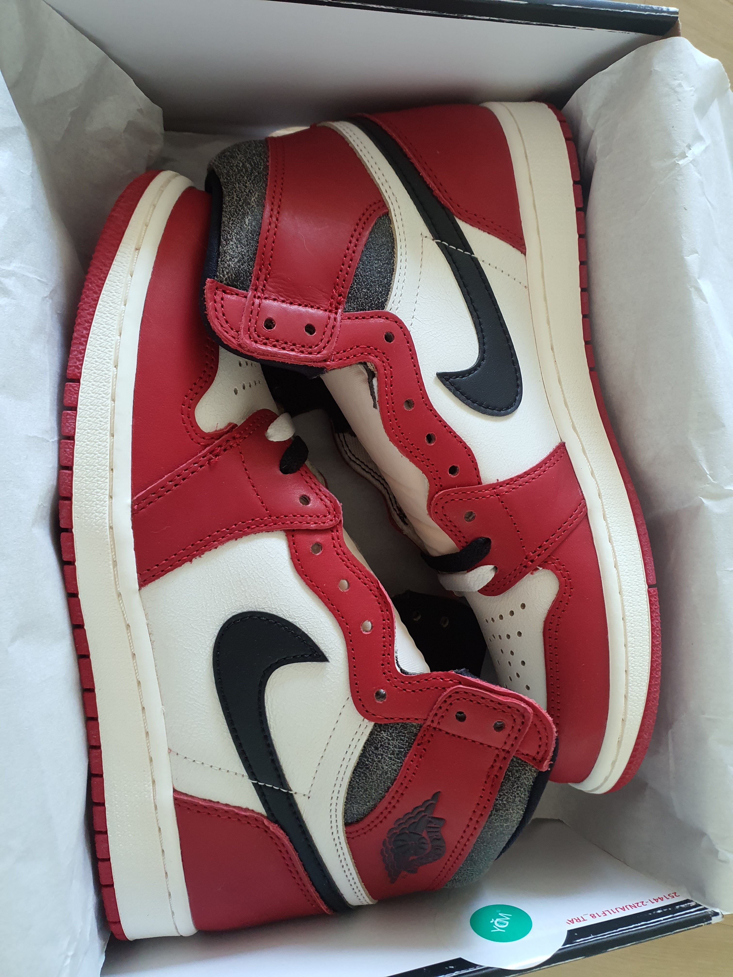 Jordan 1 Retro High OG Chicago 2022 착용 스타일 - 3