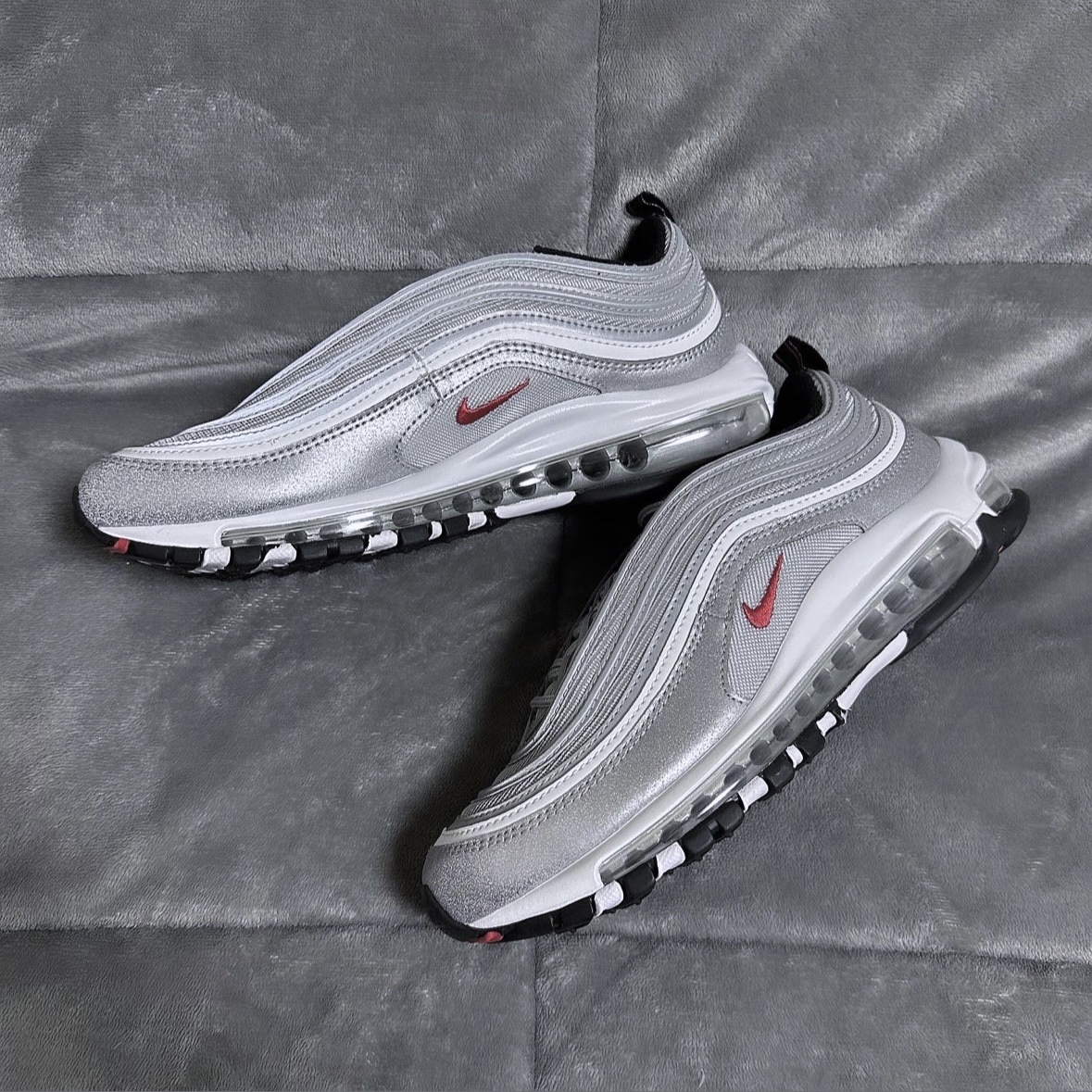 Nike Air Max 97 OG Silver Bullet 2022 착용 스타일 - 1