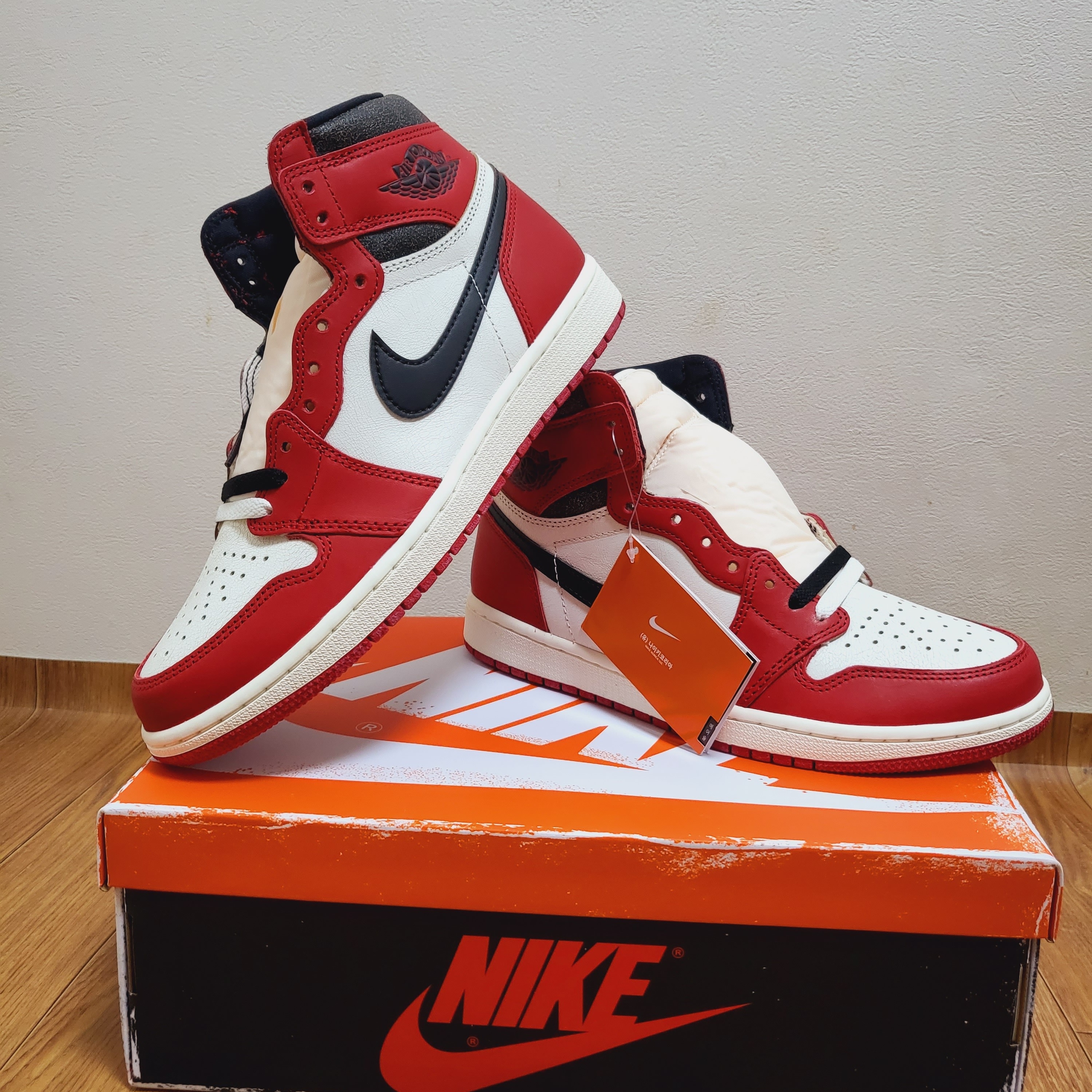 Jordan 1 Retro High OG Defiant SB LA to Chicago, Jordan 1 Retro High OG Chicago 2022 착용 스타일 - 3