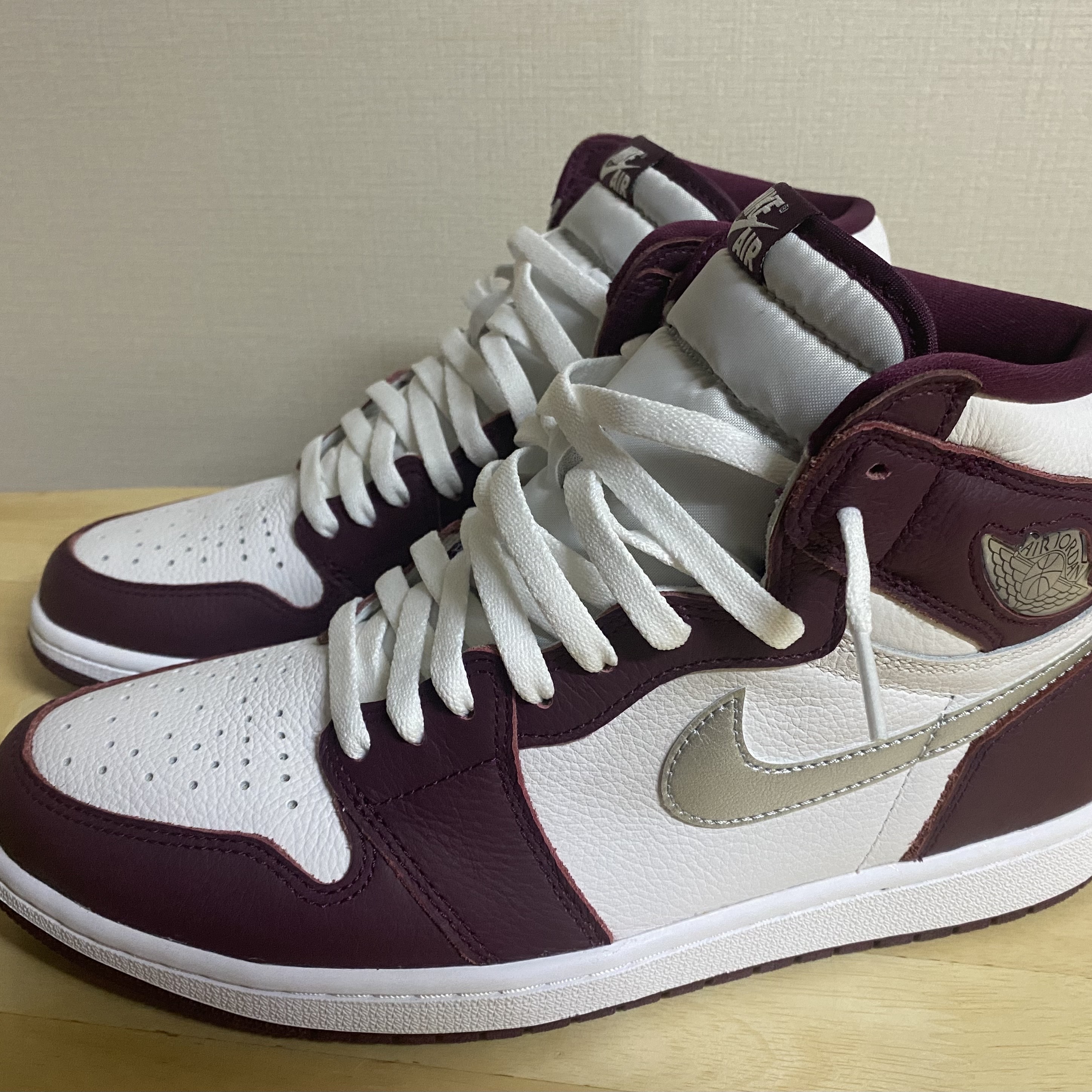 Jordan 1 Retro High OG Bordeaux 착용 스타일