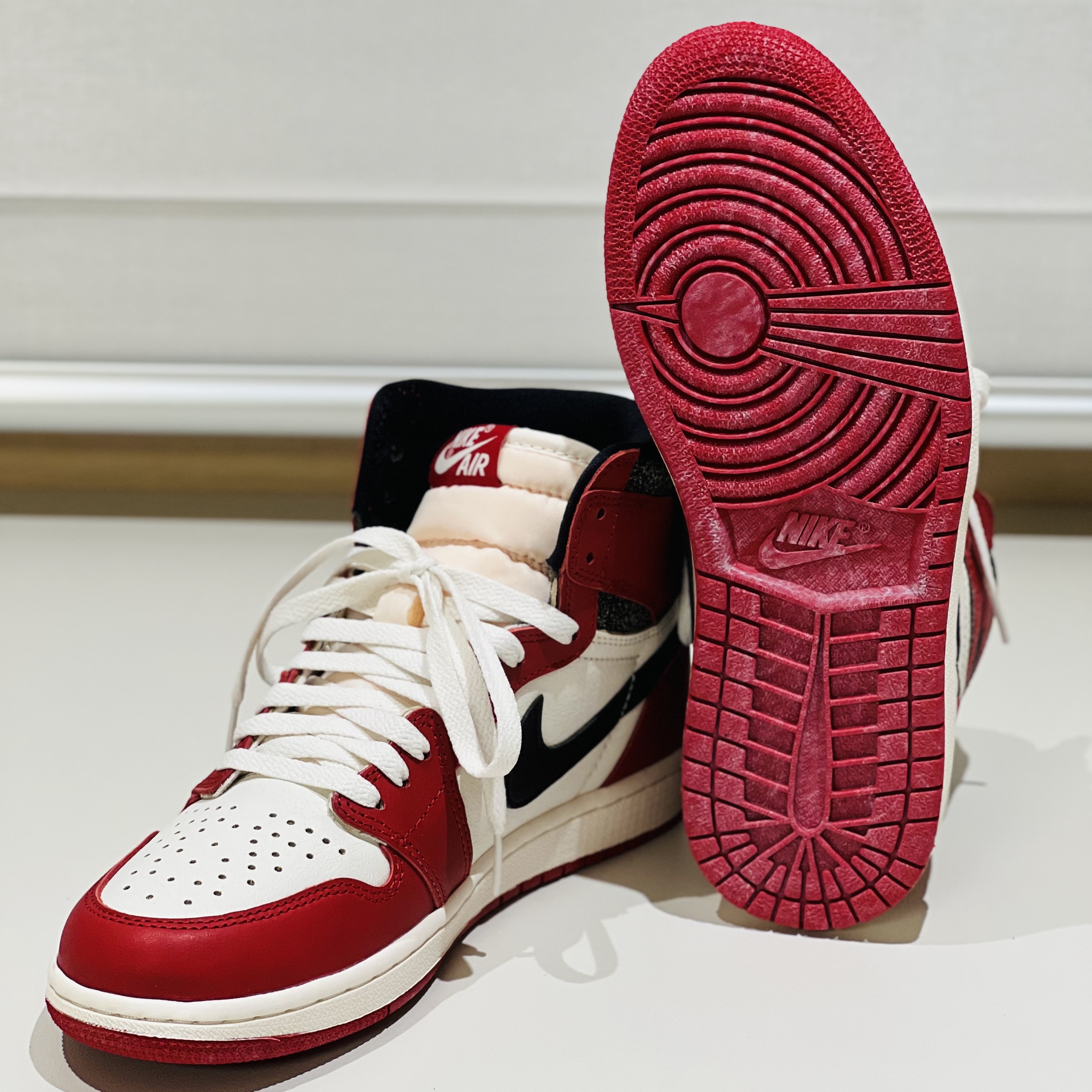Jordan 1 Retro High OG Chicago 2022, Jordan 1 Retro High OG University Blue 착용 스타일 - 3