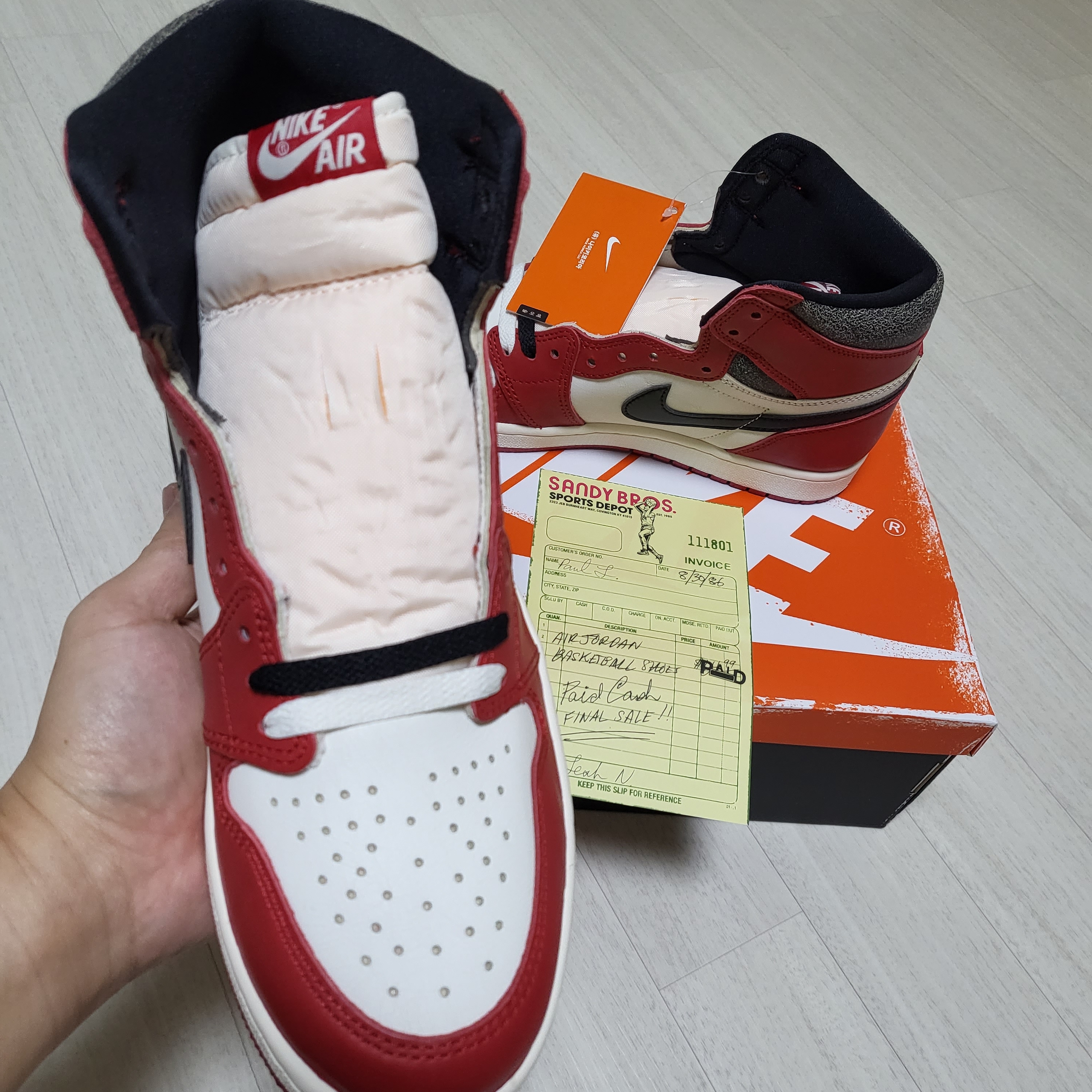 Jordan 1 Retro High OG Chicago 2022 착용 스타일 - 5