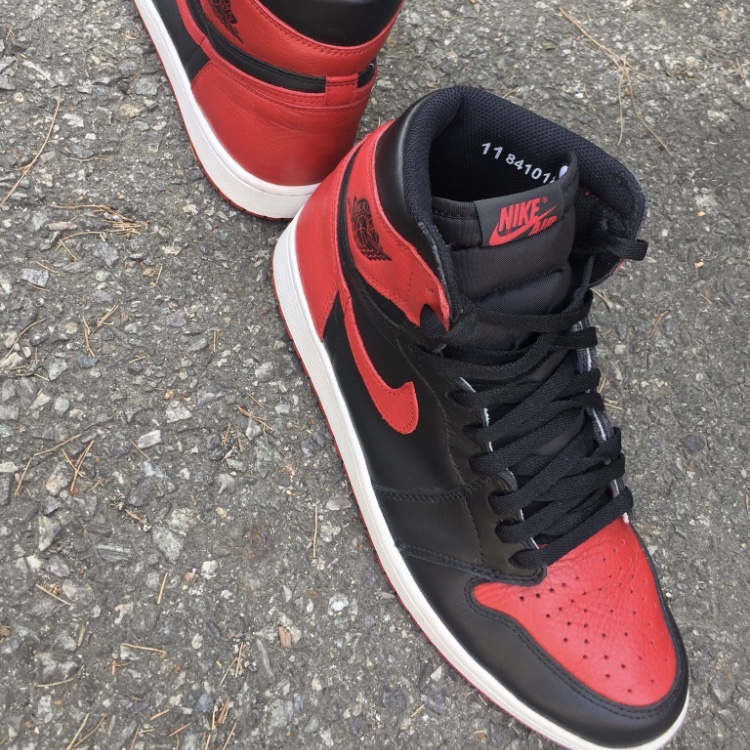 Jordan 1 Retro High OG Bred Banned 2016 착용 스타일