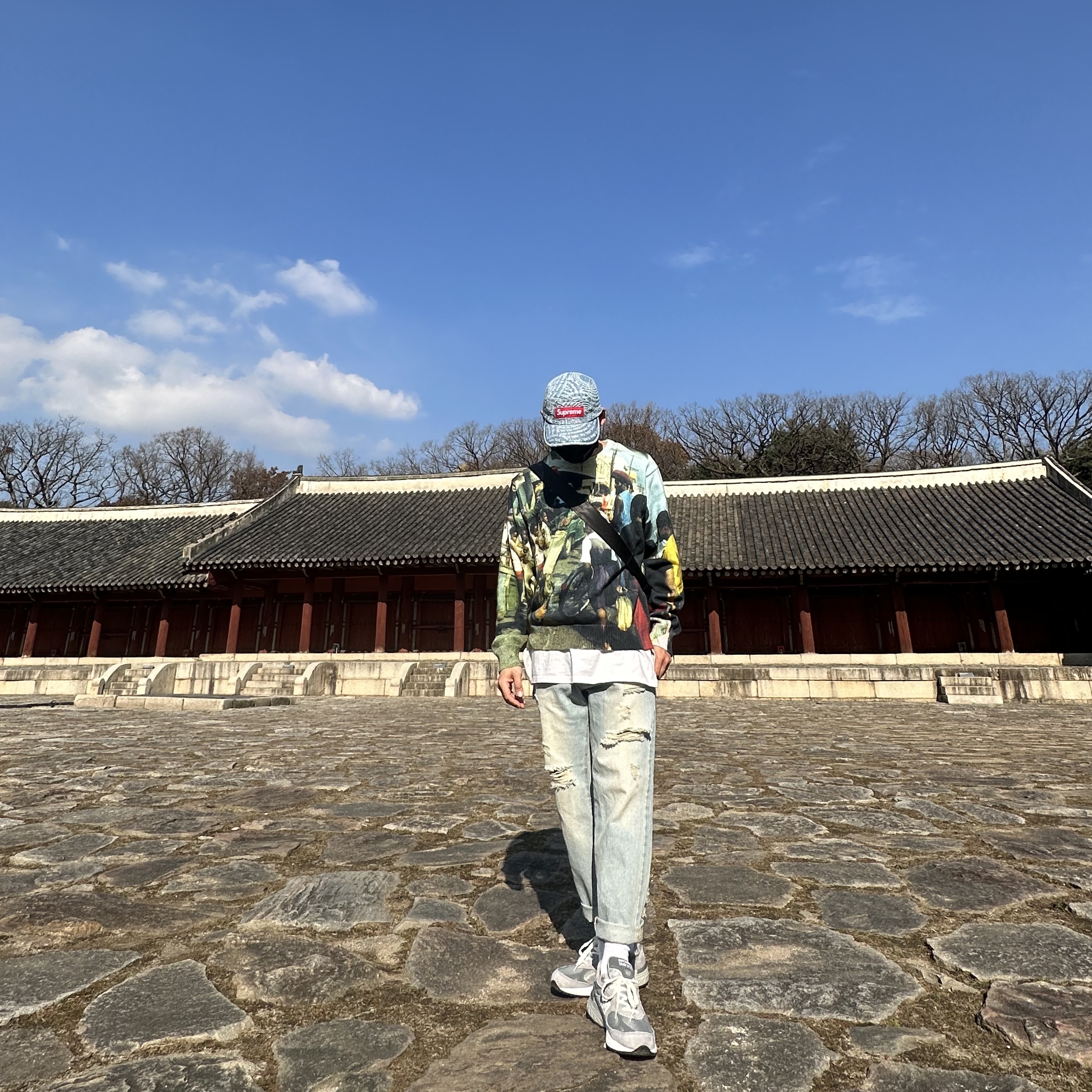 Stussy Peter Tosh Print Sweater Multi, New Balance 993 Made in USA Grey - D Standard 착용 스타일 - 3