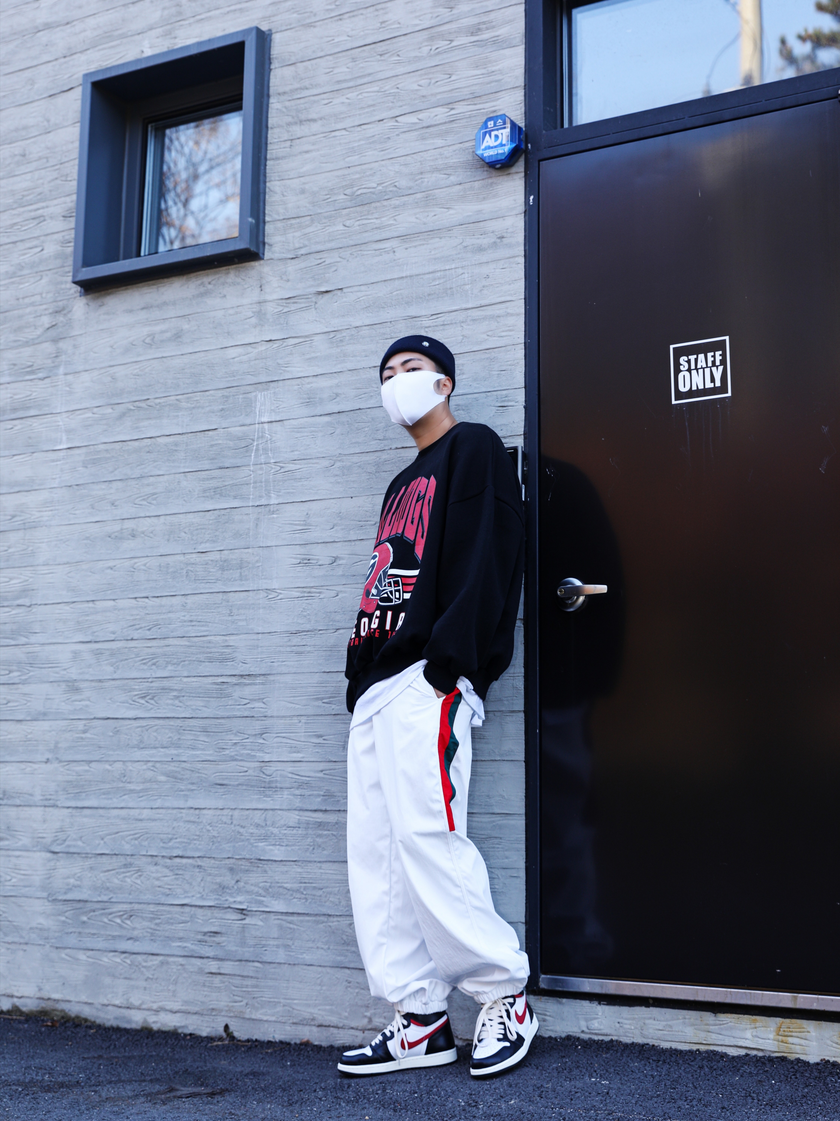 Jordan 1 Retro High OG Gym Red 착용 스타일 - 1