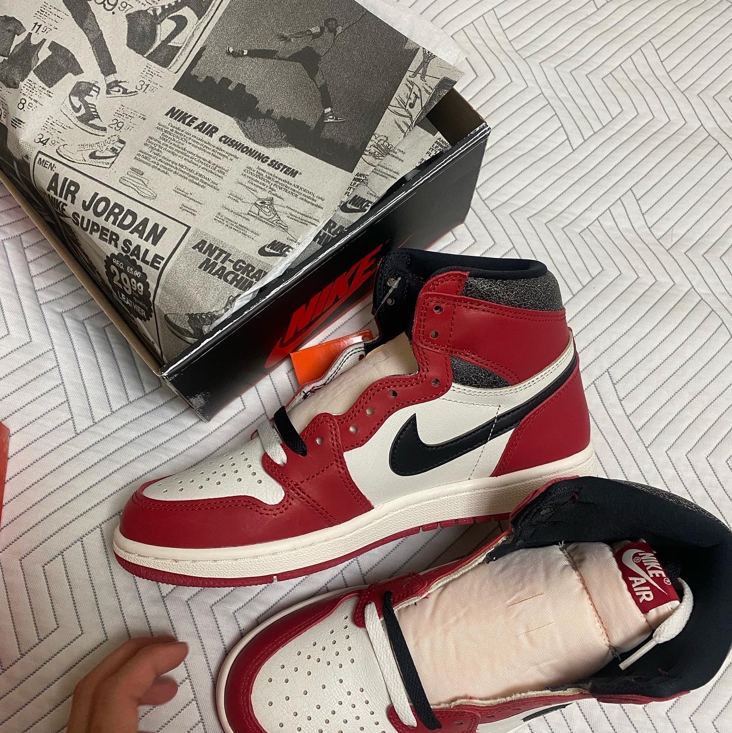 Jordan 1 Retro High OG Chicago 2022 착용 스타일