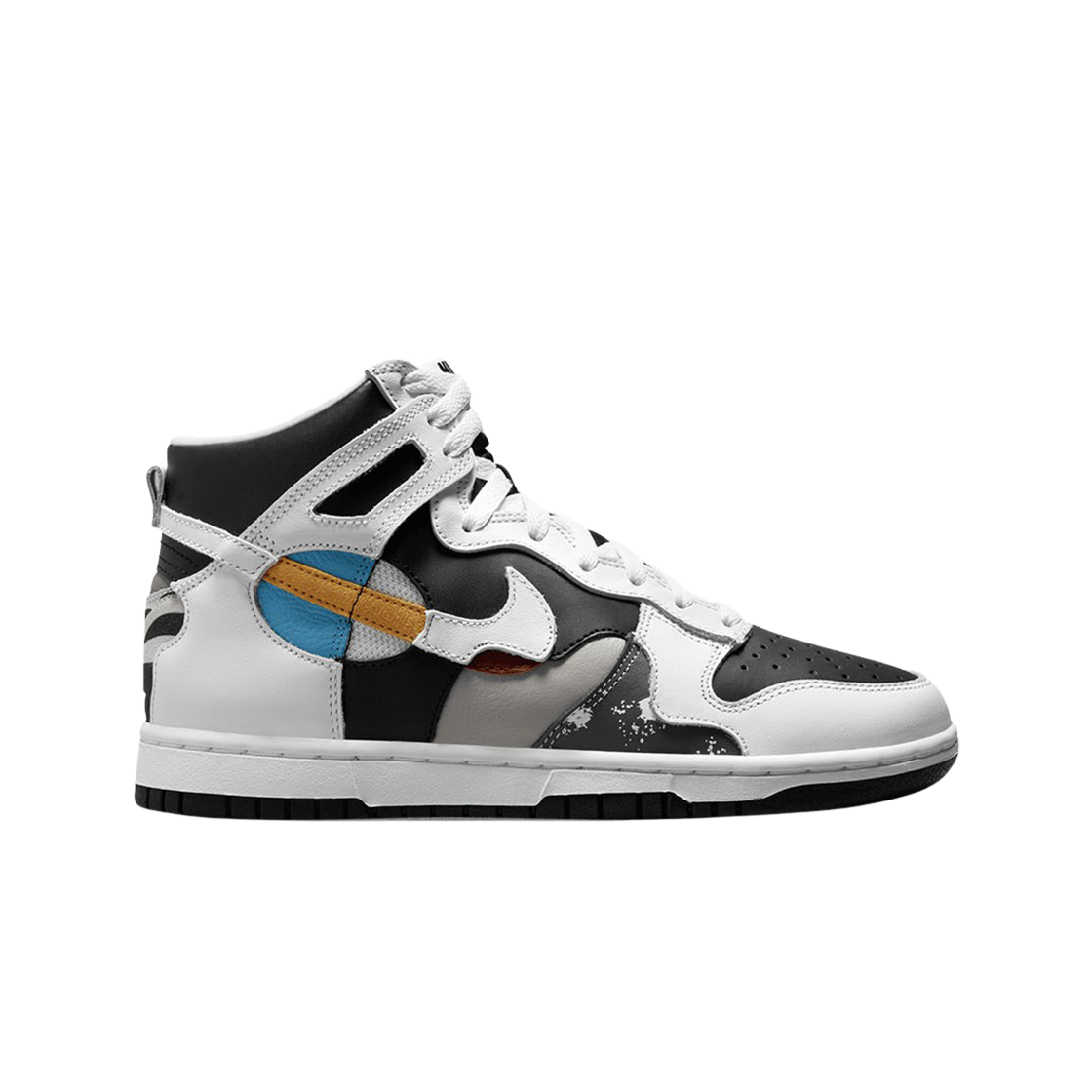 (W) 나이키 덩크 하이 LX 화이트 앤 블랙((W) Nike Dunk High LX White and Black)