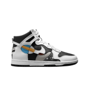 (W) Nike Dunk High LX White and Black