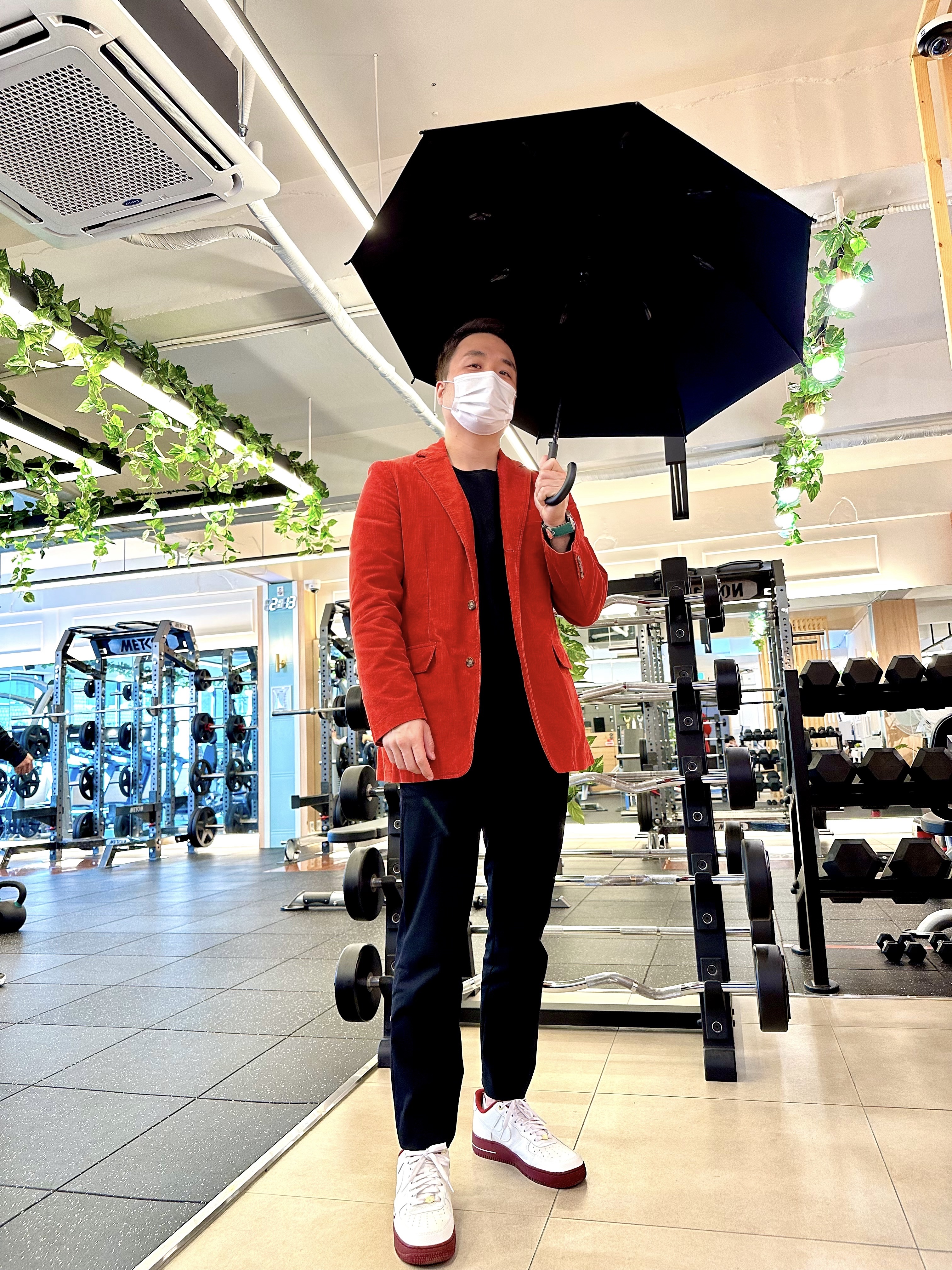 (W) Nike Air Force 1 '07 SE 40th Anniversary Join Forces Sail Team Red 착용 스타일 - 1