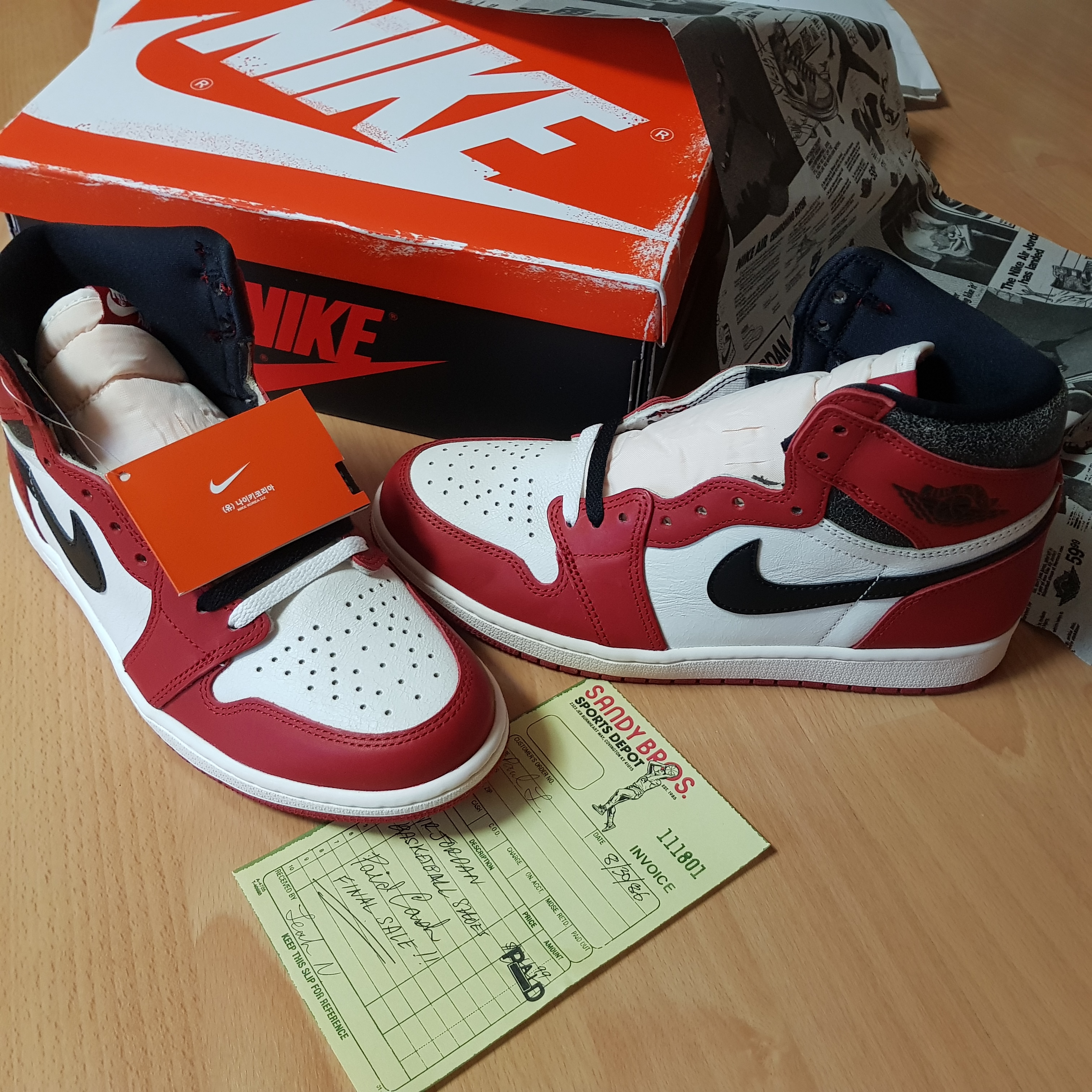 Jordan 1 Retro High OG Chicago 2022 착용 스타일 - 1