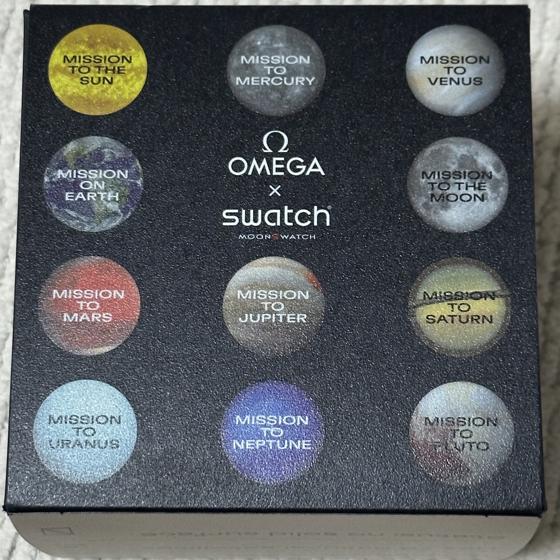 Swatch x Omega Bioceramic MoonSwatch Mission To Jupiter 착용 스타일 - 4