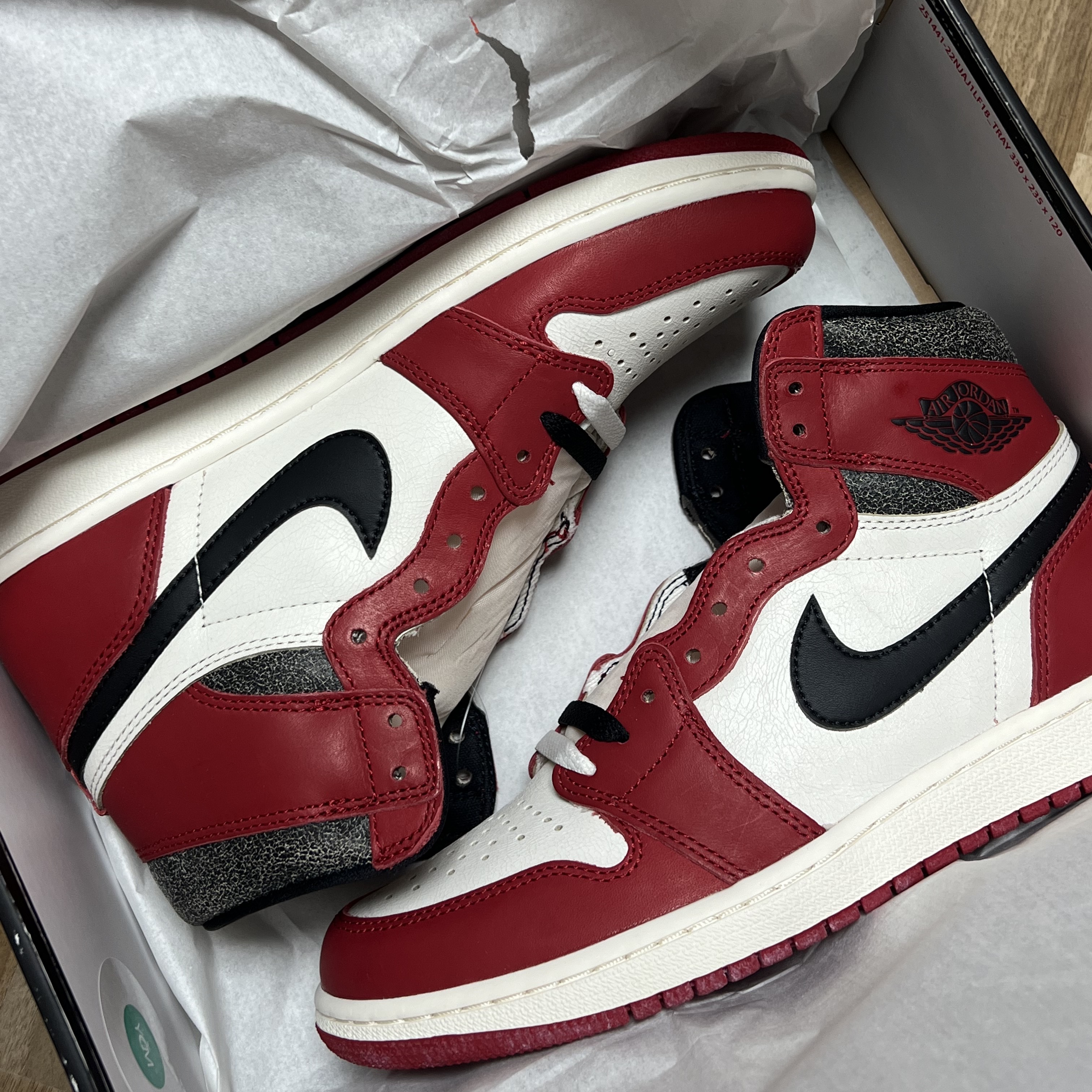 Jordan 1 Retro High OG Chicago 2022 착용 스타일 - 1