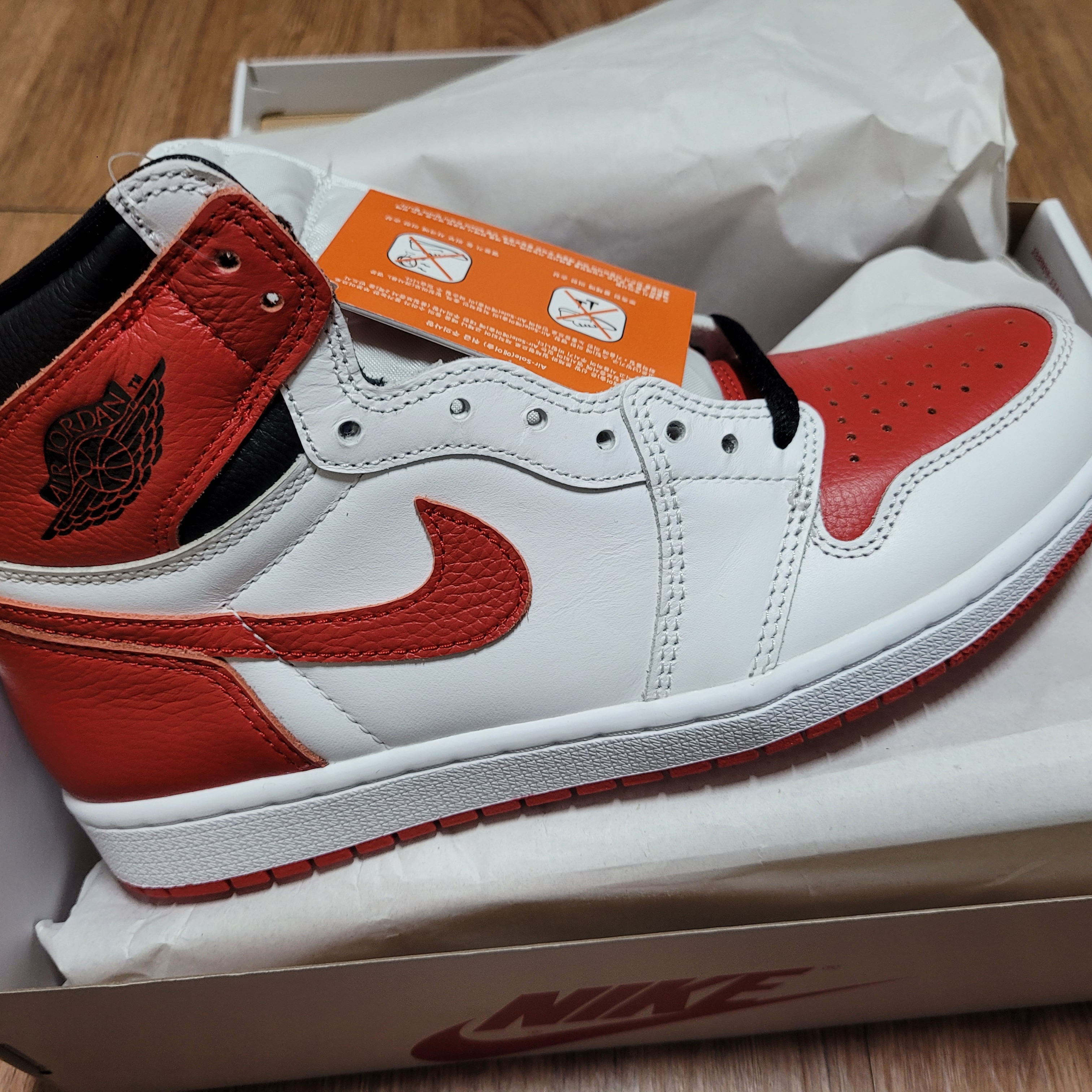 Jordan 1 Retro High OG Heritage 착용 스타일 - 2
