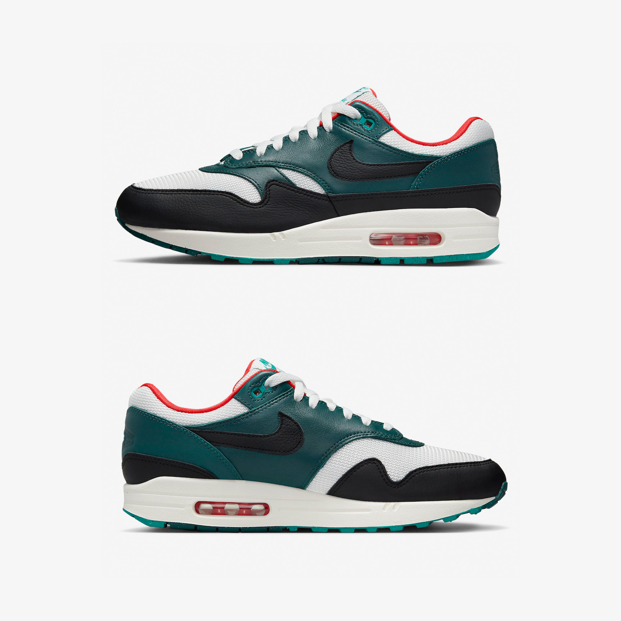 Nike x LFC x LeBron James Air Max 1 Gorge Green 착용 스타일 - 3