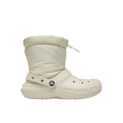 Crocs Classic Lined Neo Puff Boot Bone