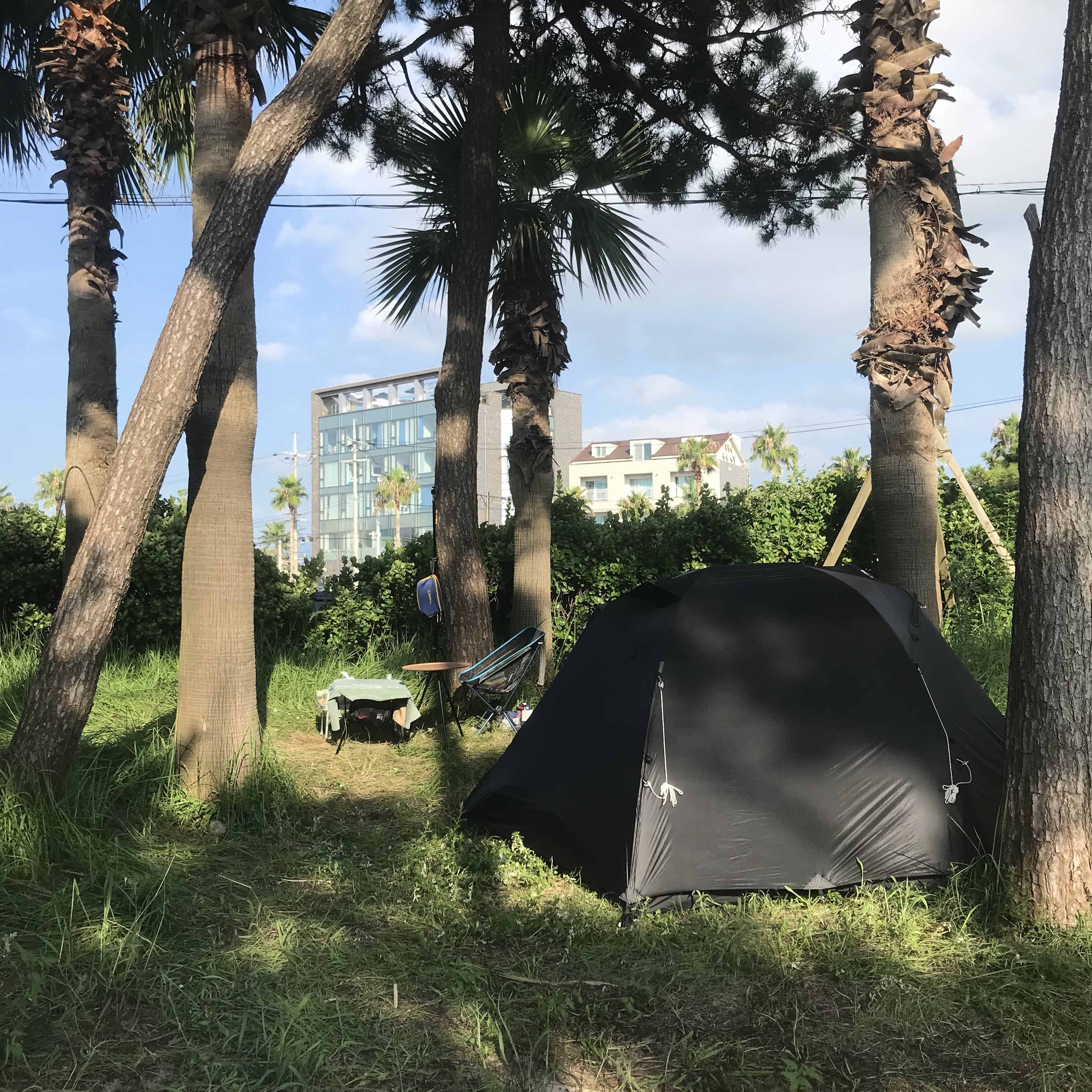 Helinox Alpine Dome 2p Black 착용 스타일 - 1