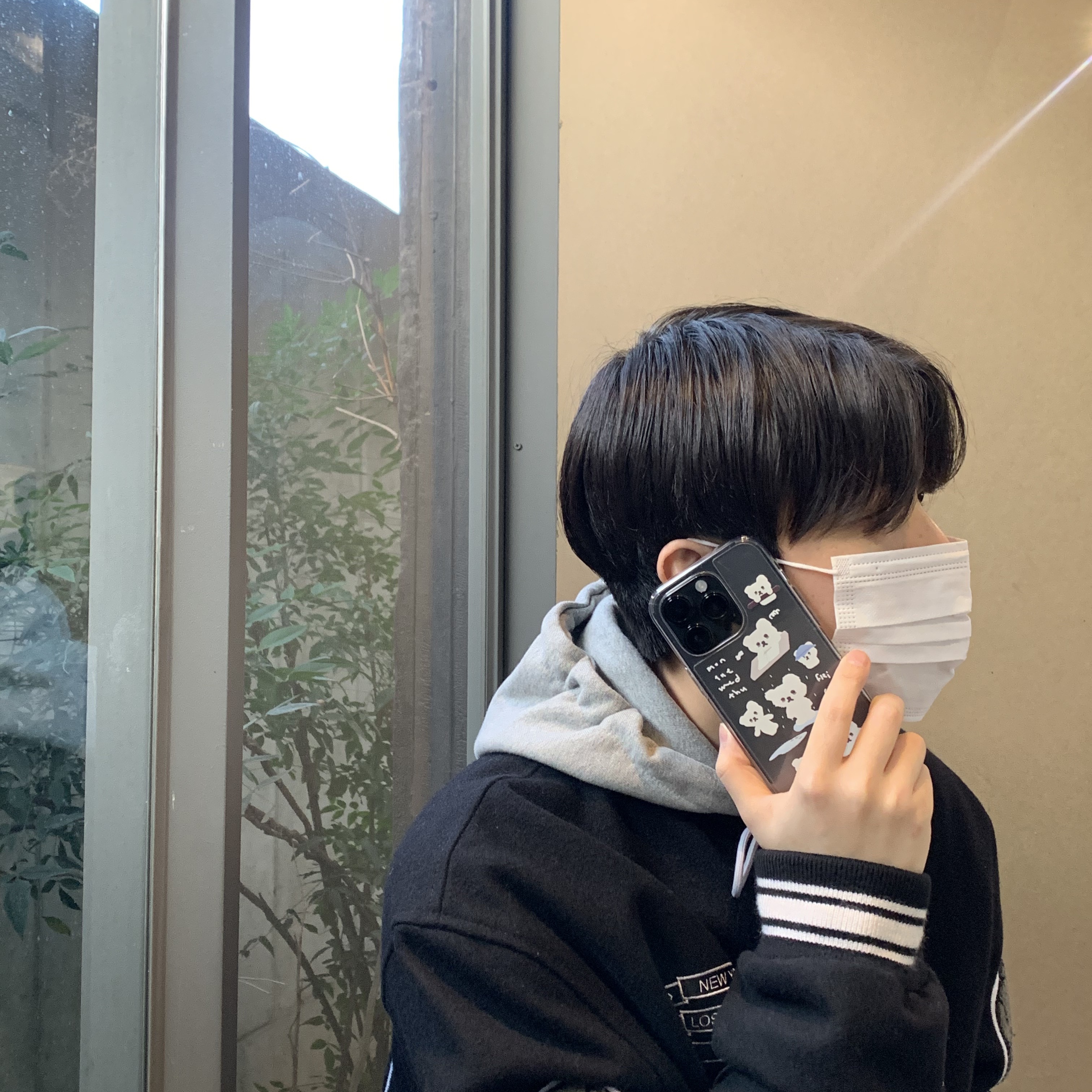 Stussy x CDG Varsity Jacket 착용 스타일 - 5