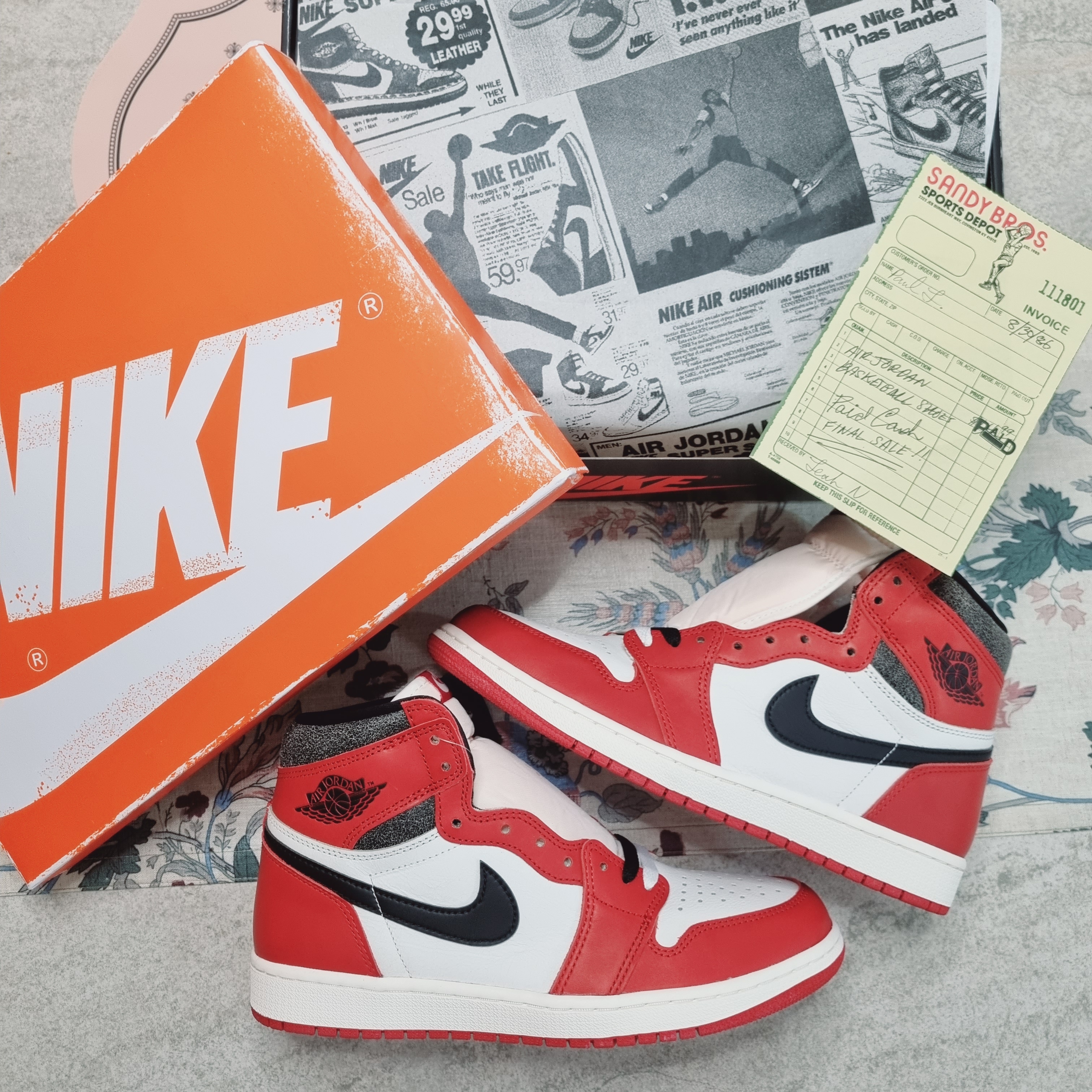 Jordan 1 Retro High OG Chicago 2022 착용 스타일 - 1