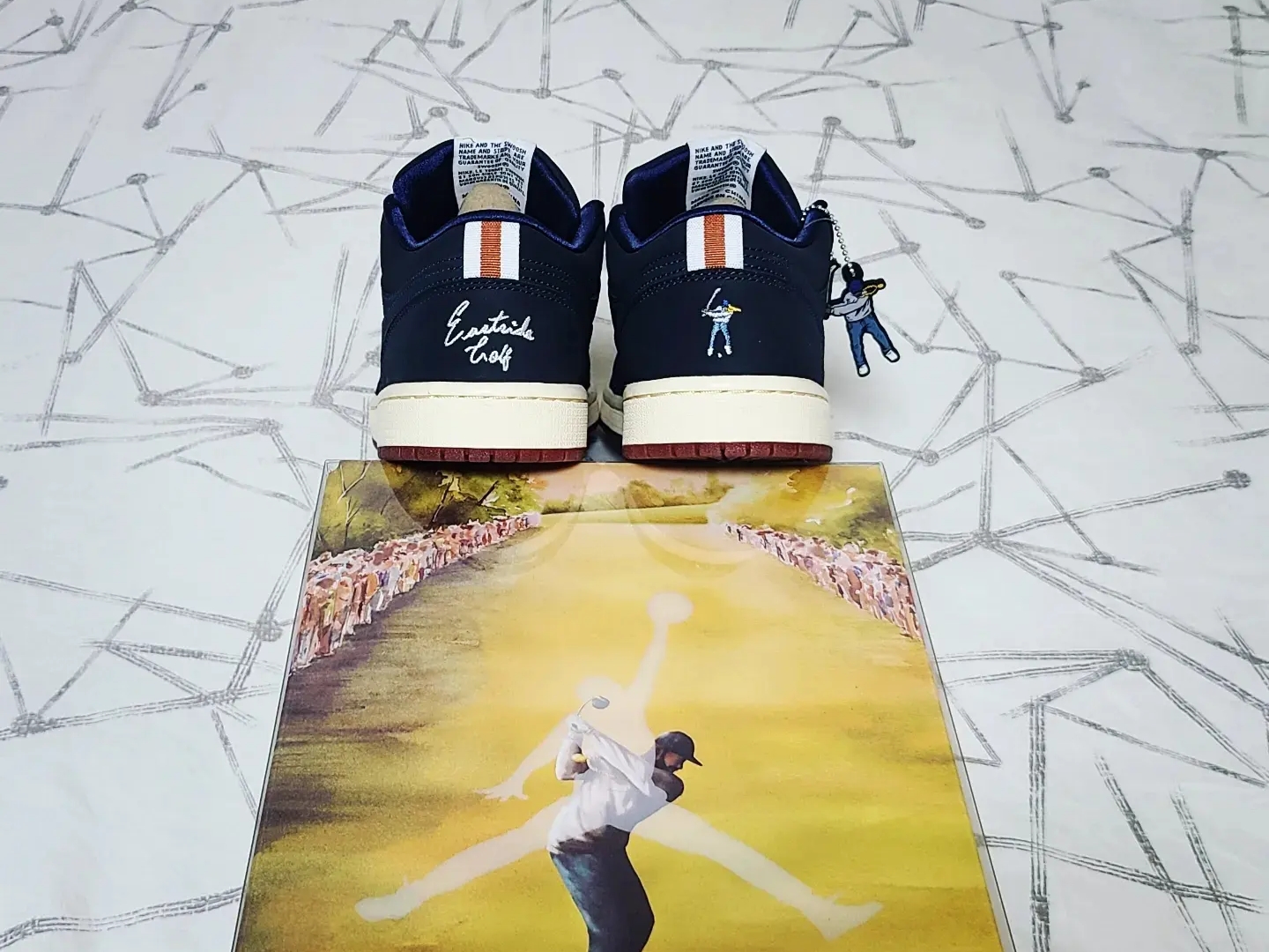 Jordan 1 x Eastside Golf Low Midnight Navy 착용 스타일 - 5