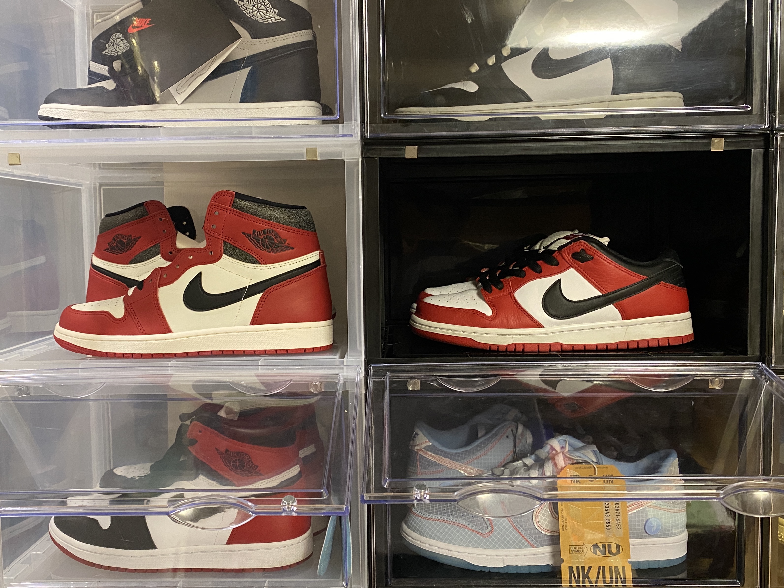 Jordan 1 Retro High OG Chicago 2022, Nike SB Dunk Low Pro Chicago 착용 스타일