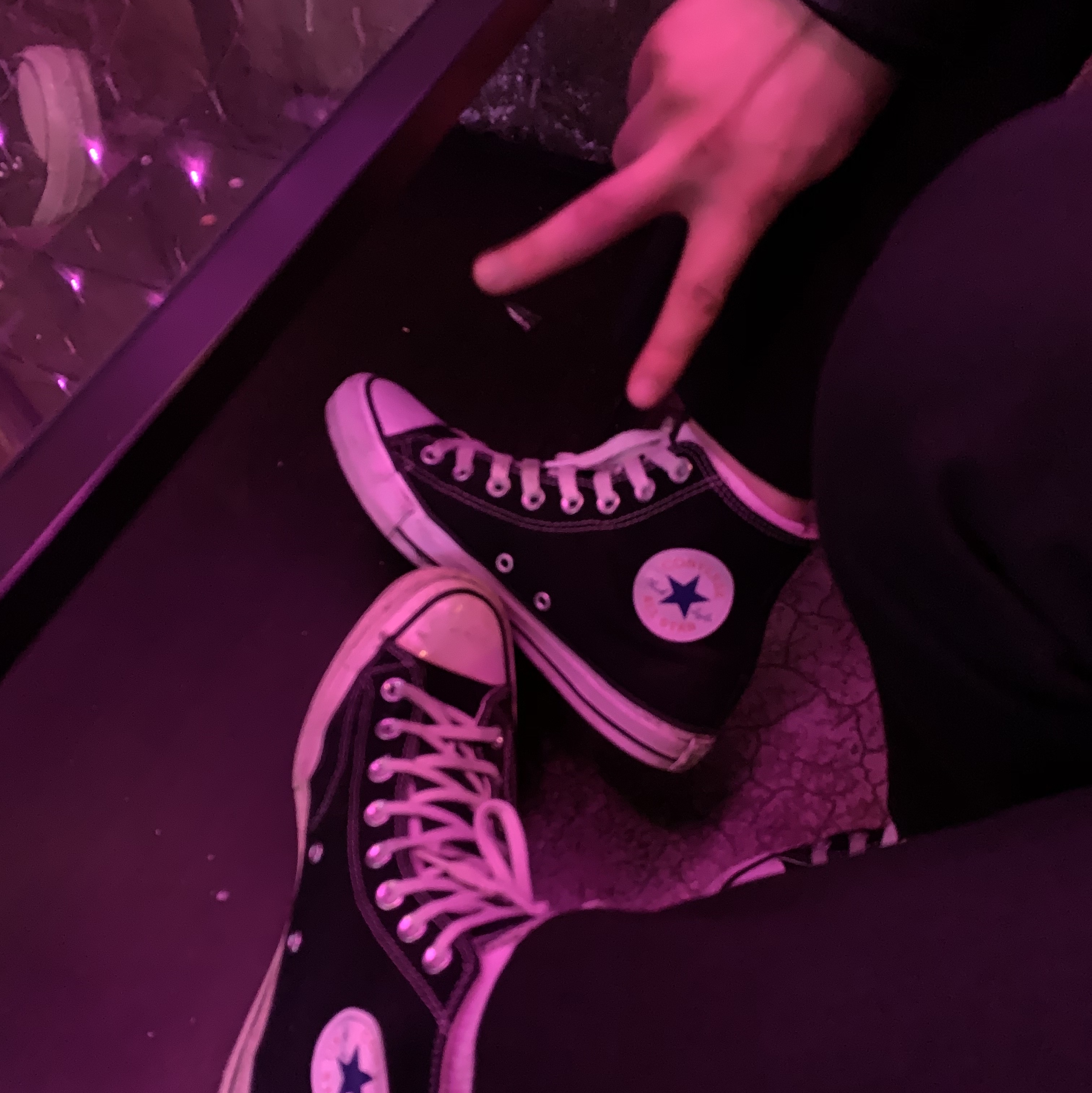 Converse Chuck 70 Hi Black 착용 스타일