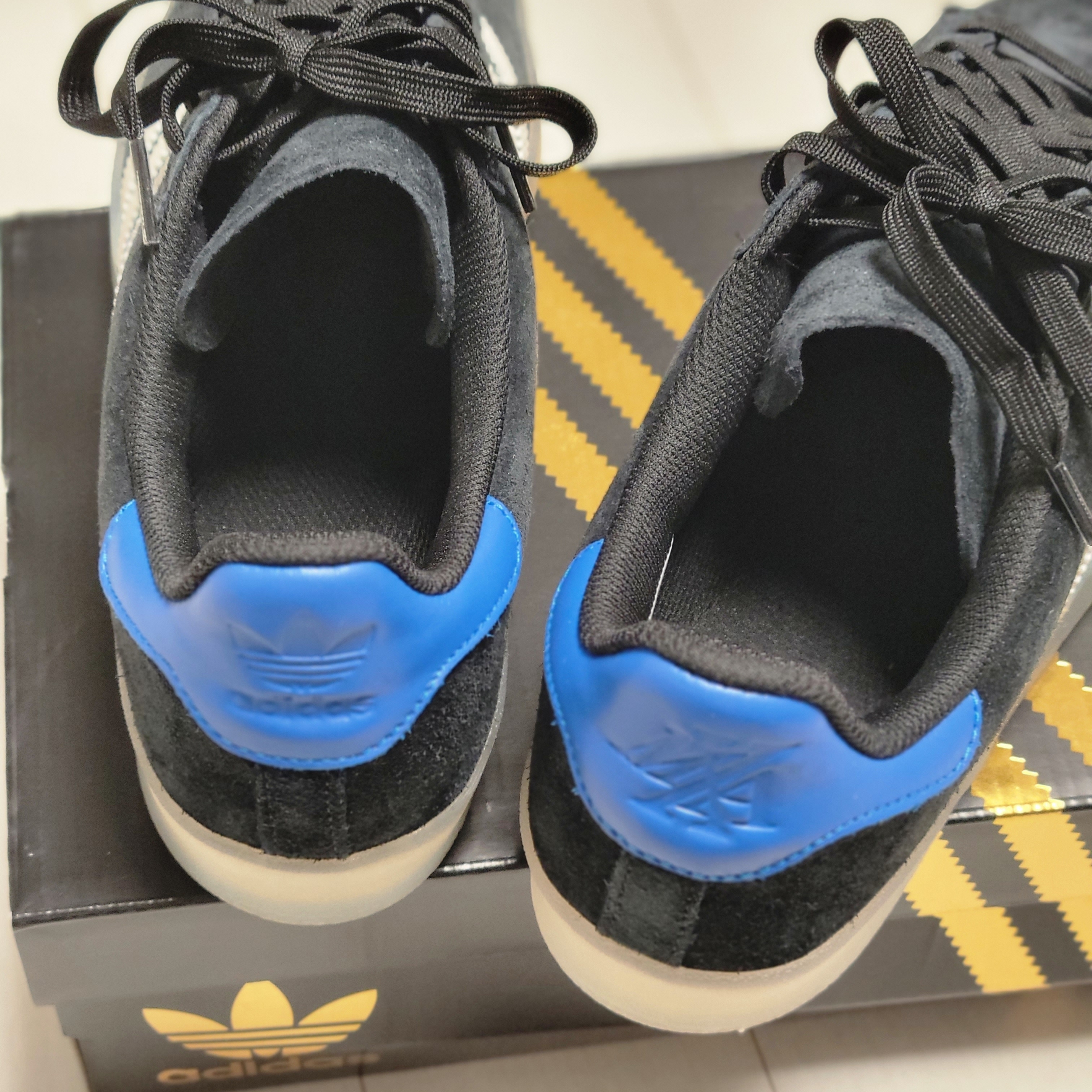 Adidas x Maxallure Skateboards Campus ADV Core Black Cloud White 착용 스타일 - 5