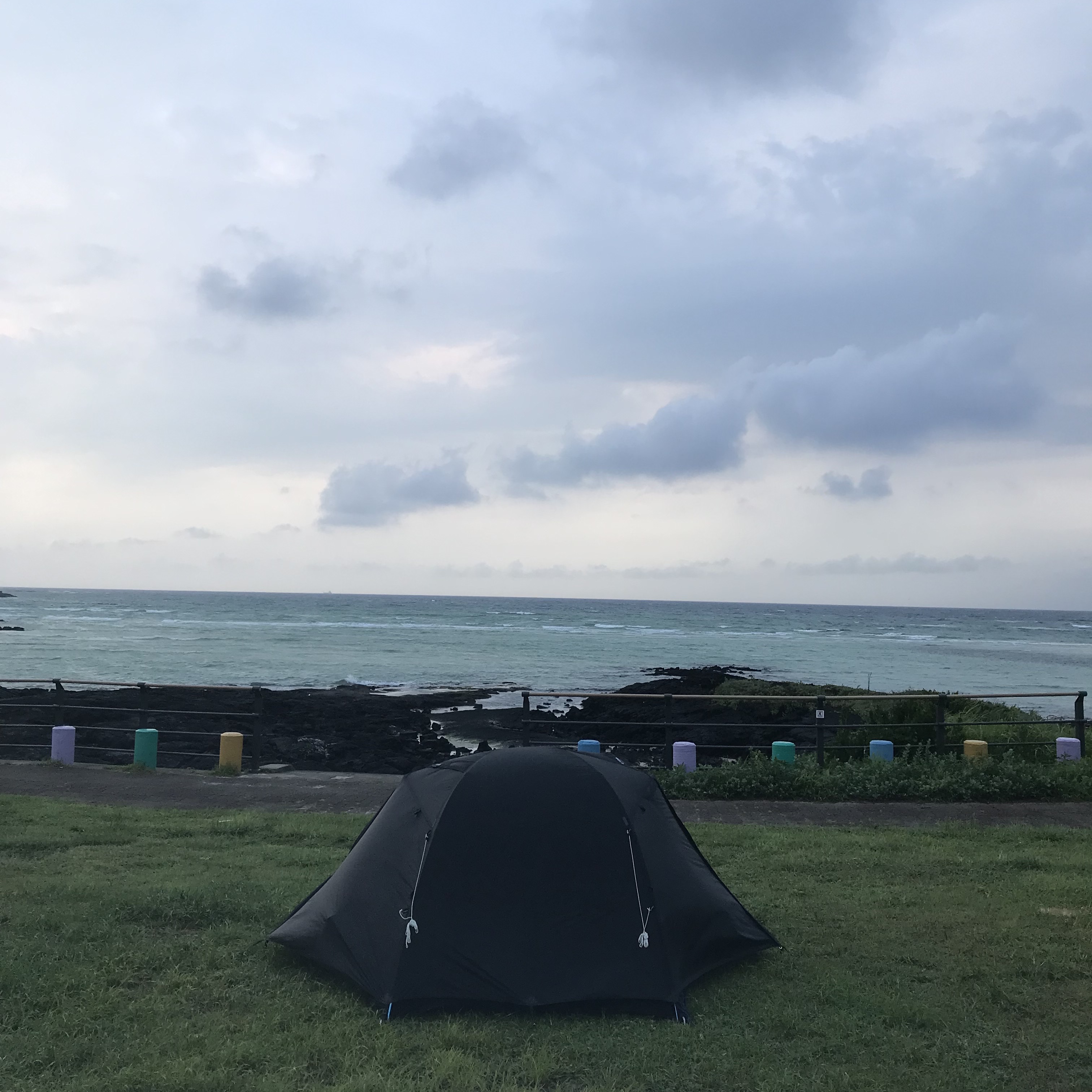 Helinox Alpine Dome 2p Black 착용 스타일 - 2