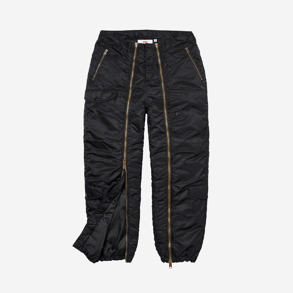 Supreme Nylon Flight Pants Black - 22FW 상세 이미지 2