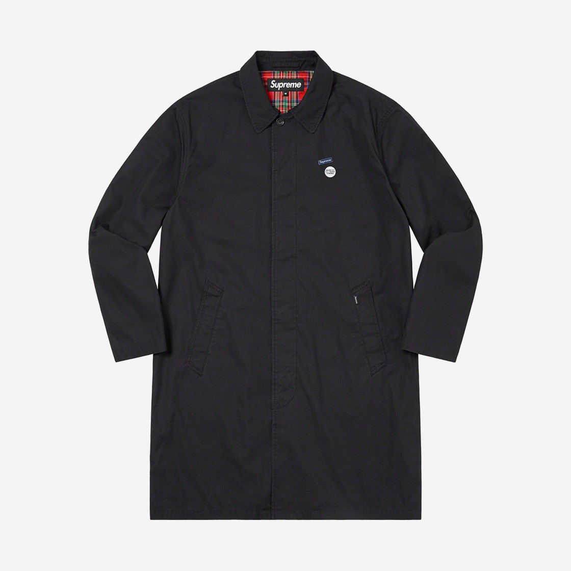 Supreme PiL Trench Coat Black - 22FW 상세 이미지 1