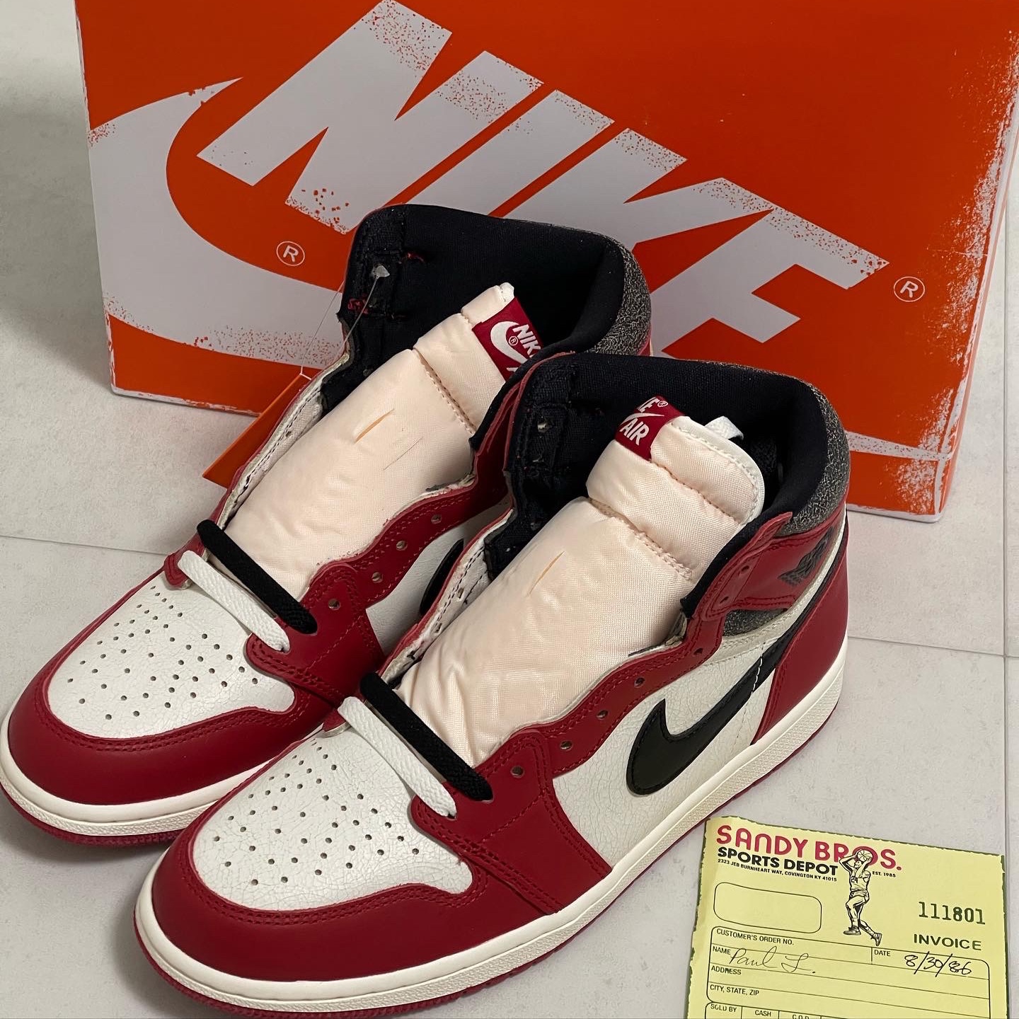 Jordan 1 Retro High OG Chicago 2022 착용 스타일 - 2
