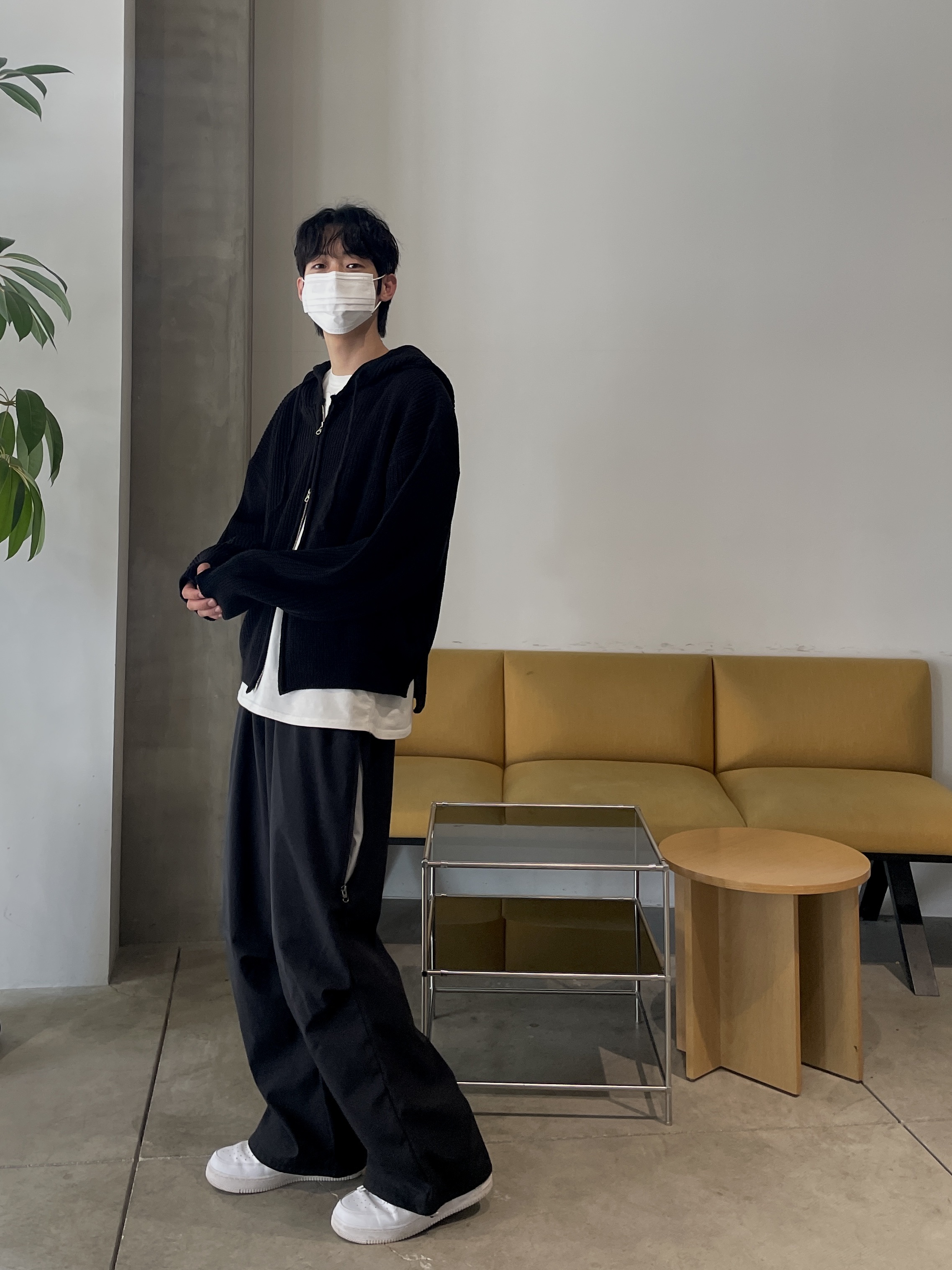 Nike Air Force 1 '07 Low White 착용 스타일 - 1